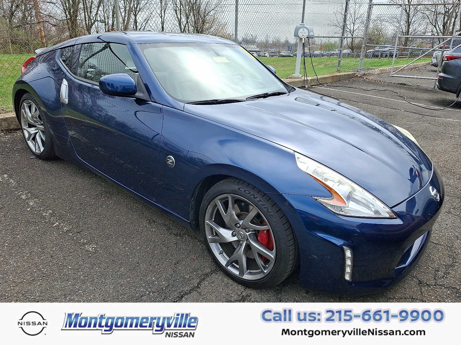 Midnight Blue Metllic 2013 Nissan 370Z Touring Coupe Rear-Wheel Drive Manual
