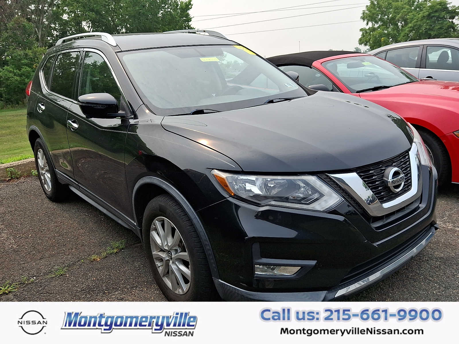 Gray (Magnetic Black) 2017 Nissan Rogue SUV / Crossover All-Wheel Drive Continuously Variable Transmission