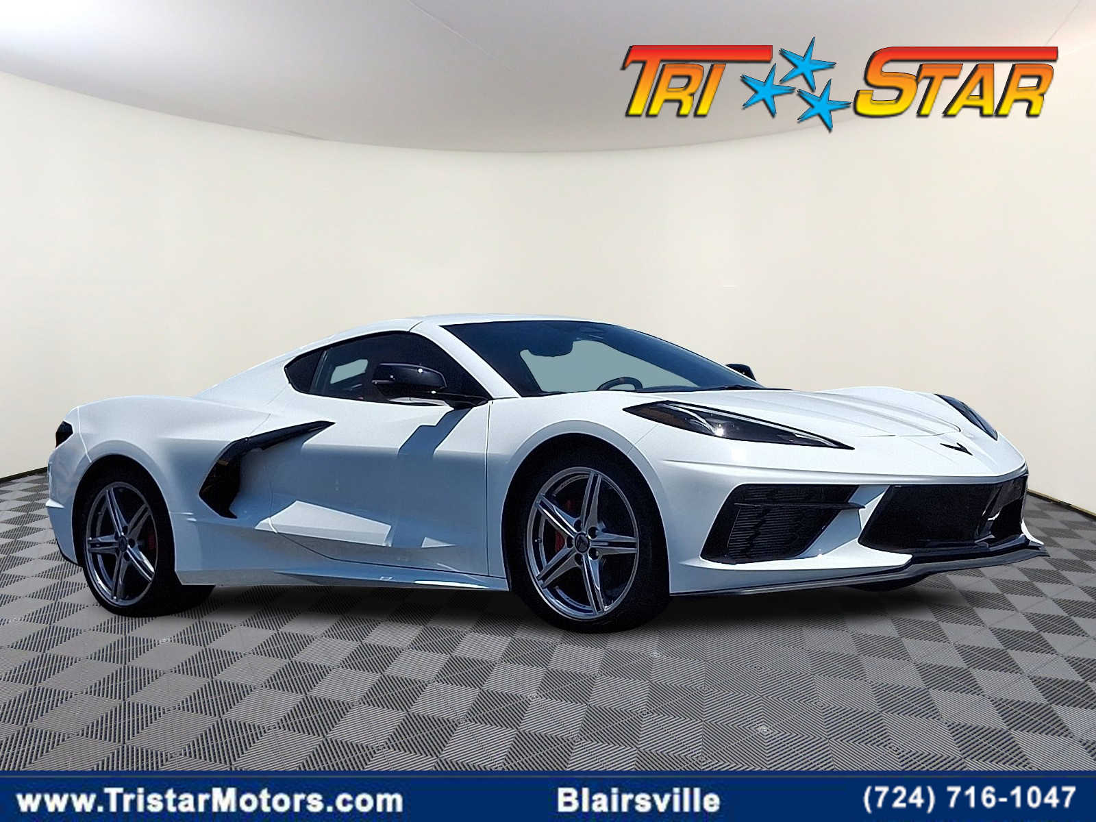 Arctic White 2026 Chevrolet Corvette Coupe Rear-Wheel Drive 8-Speed Automatic