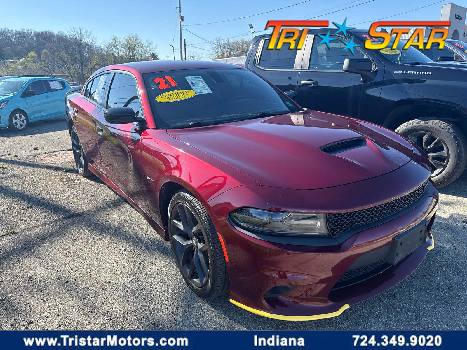 Octane Red Pearlcoat 2021 Dodge Charger R/T RWD Sedan Rear-Wheel Drive 8-Speed Automatic