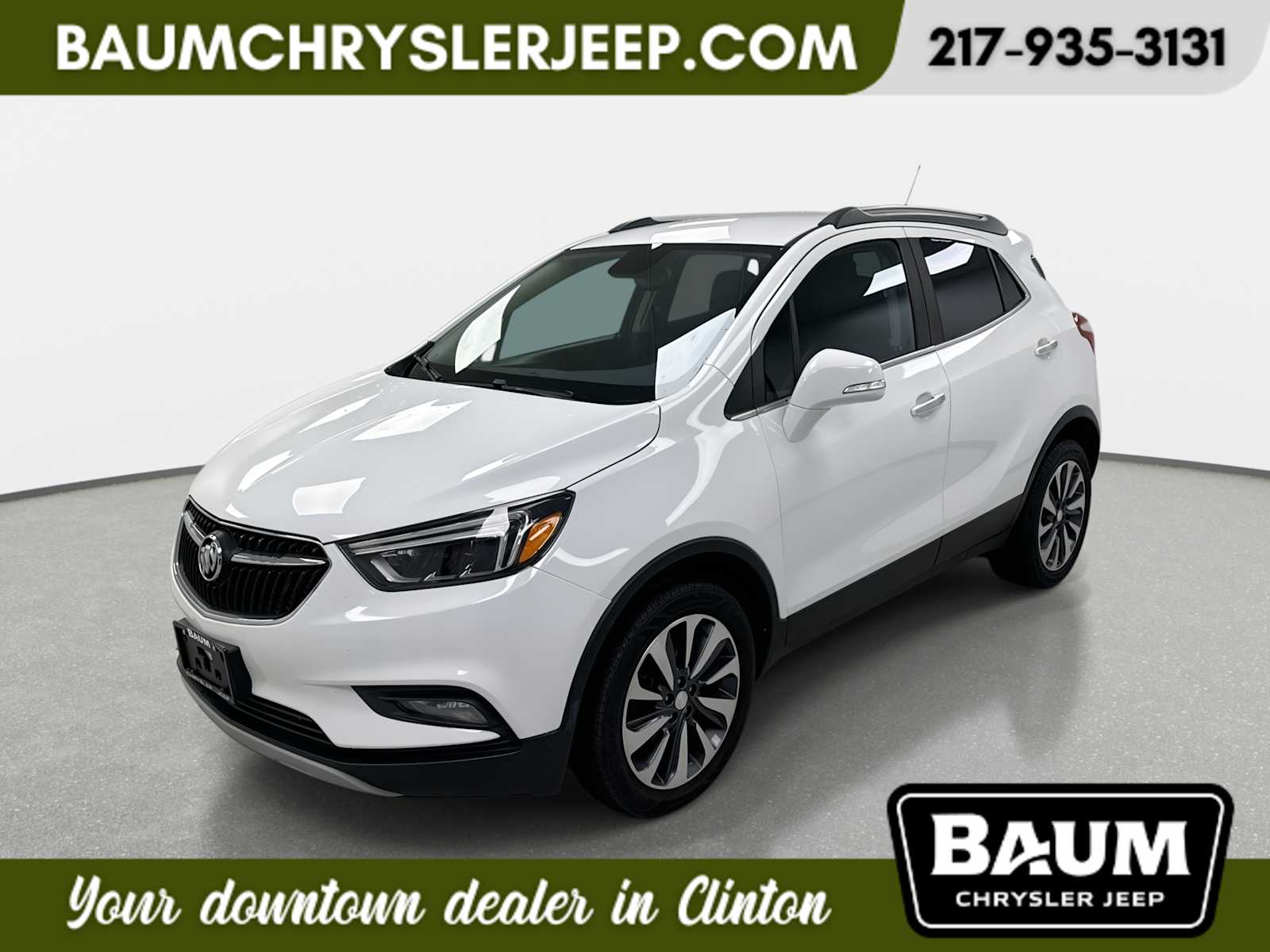 Summit White 2020 Buick Encore Essence AWD SUV / Crossover All-Wheel Drive 6-Speed Automatic