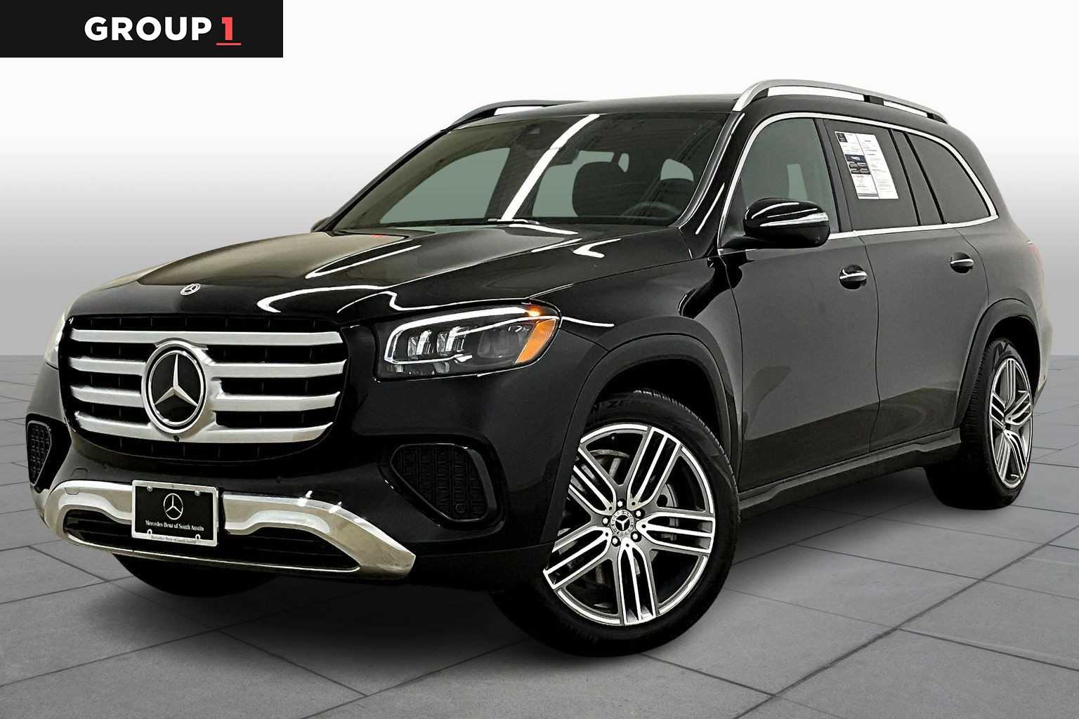 Obsidian Black Metallic 2025 Mercedes-Benz GLS 450 4MATIC SUV / Crossover All-Wheel Drive 9-Speed Automatic
