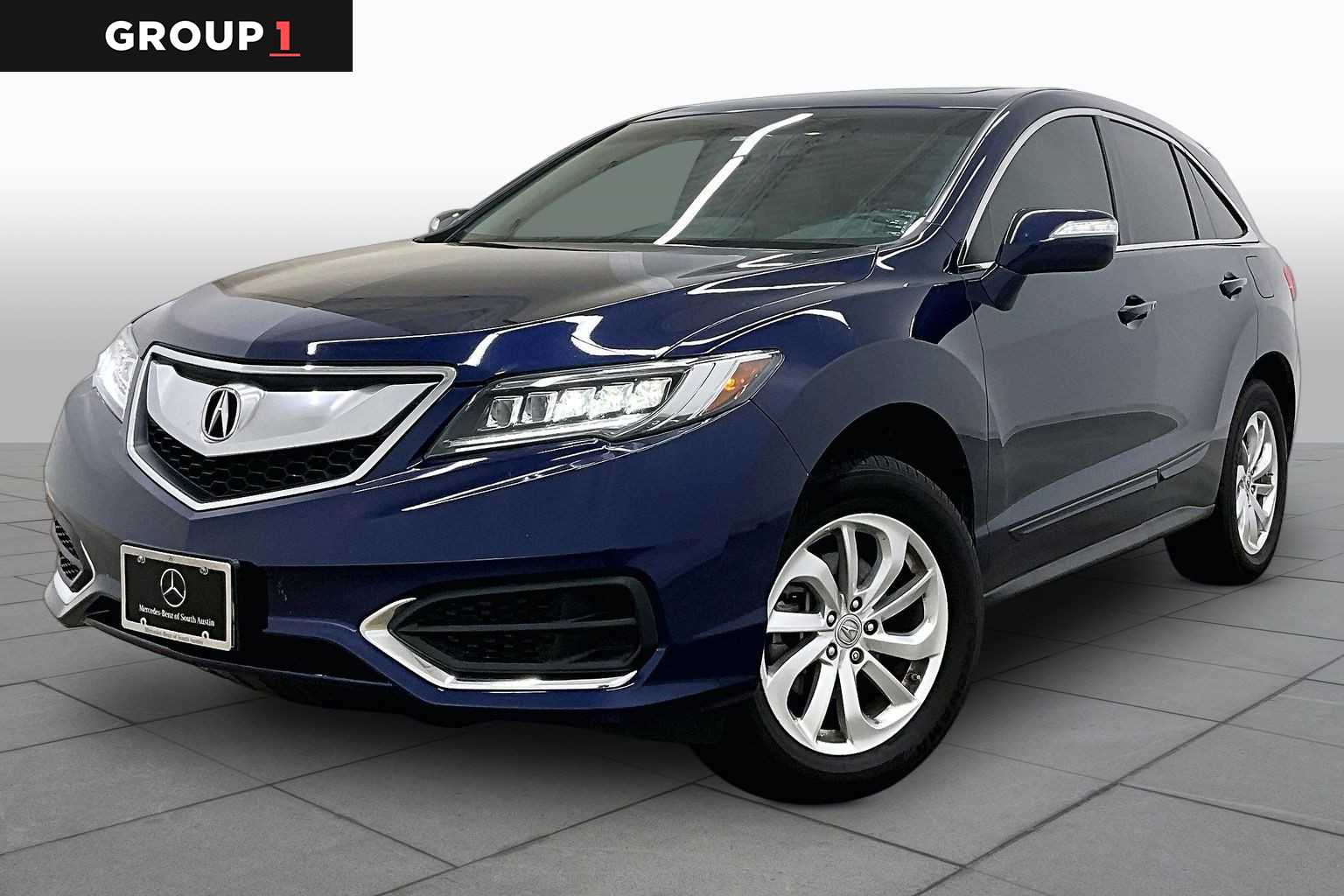 Fathom Blue Pearl 2018 Acura RDX FWD with Technology Package SUV / Crossover Front-Wheel Drive 6-Speed Automatic