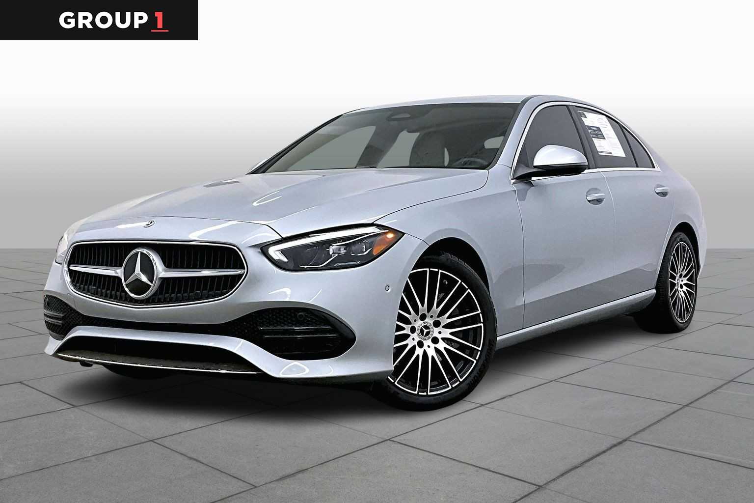 Cirrus Silver Metallic 2025 Mercedes-Benz C-Class C 300 RWD Sedan Rear-Wheel Drive 9-Speed Automatic