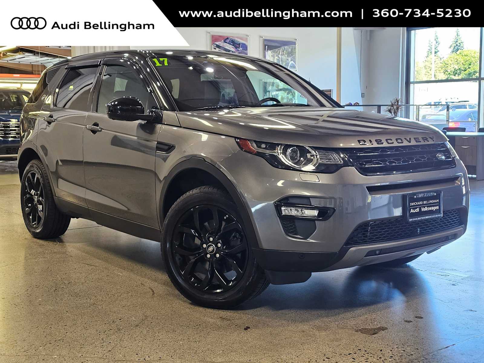 Gray 2017 Land Rover Discovery Sport HSE SUV / Crossover All-Wheel Drive 9-Speed Automatic