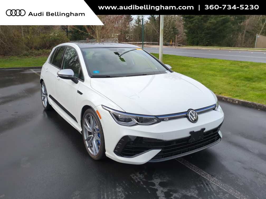 Pure White 2024 Volkswagen Golf R 4Motion Hatchback All-Wheel Drive 6-Speed Manual