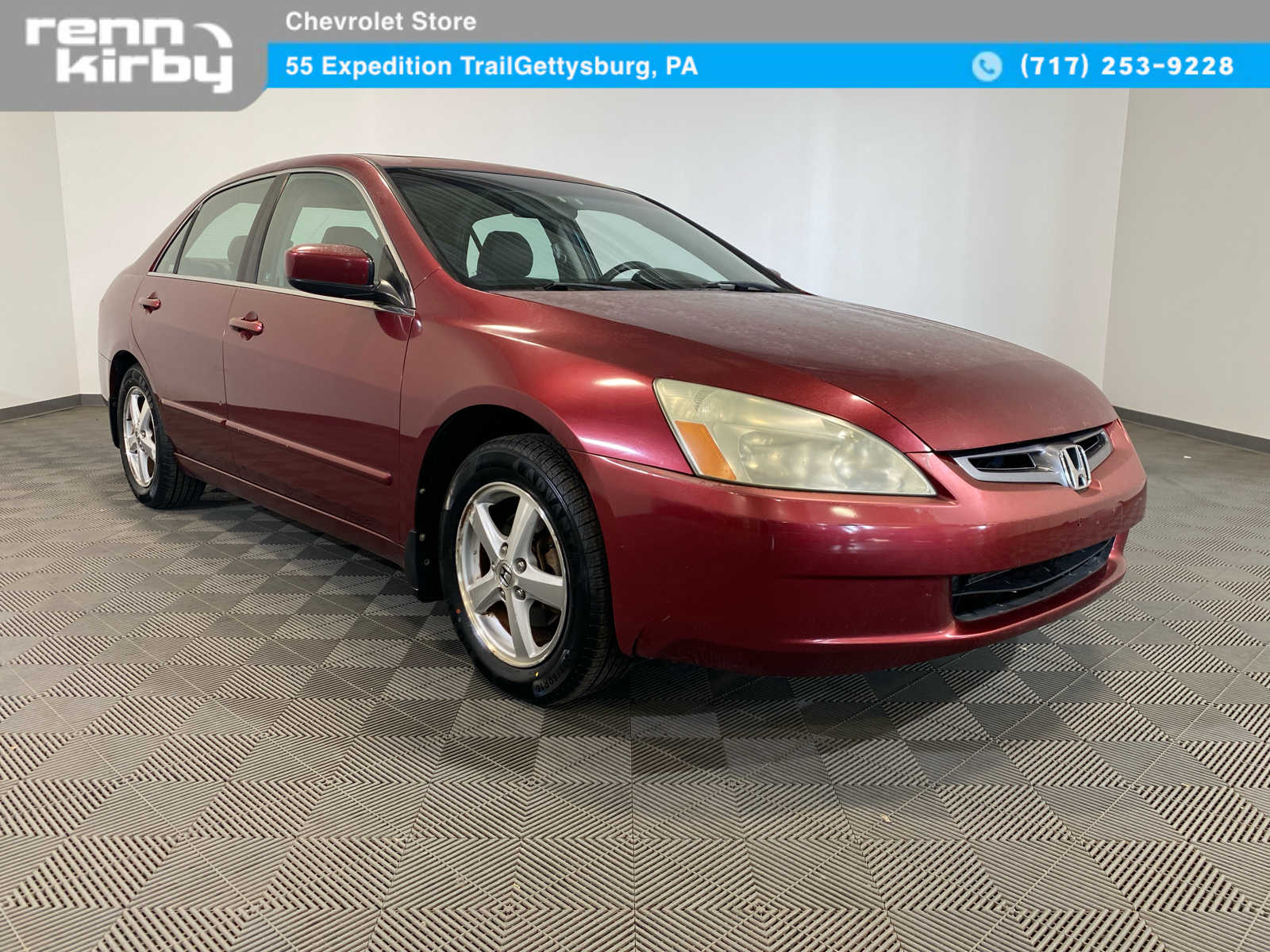 Redondo Red Pearl 2004 Honda Accord EX with Leather Sedan Front-Wheel Drive 5-Speed Automatic