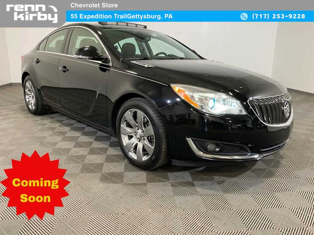 Black Onyx 2016 Buick Regal Premium II Sedan AWD Sedan All-Wheel Drive 6-Speed Automatic