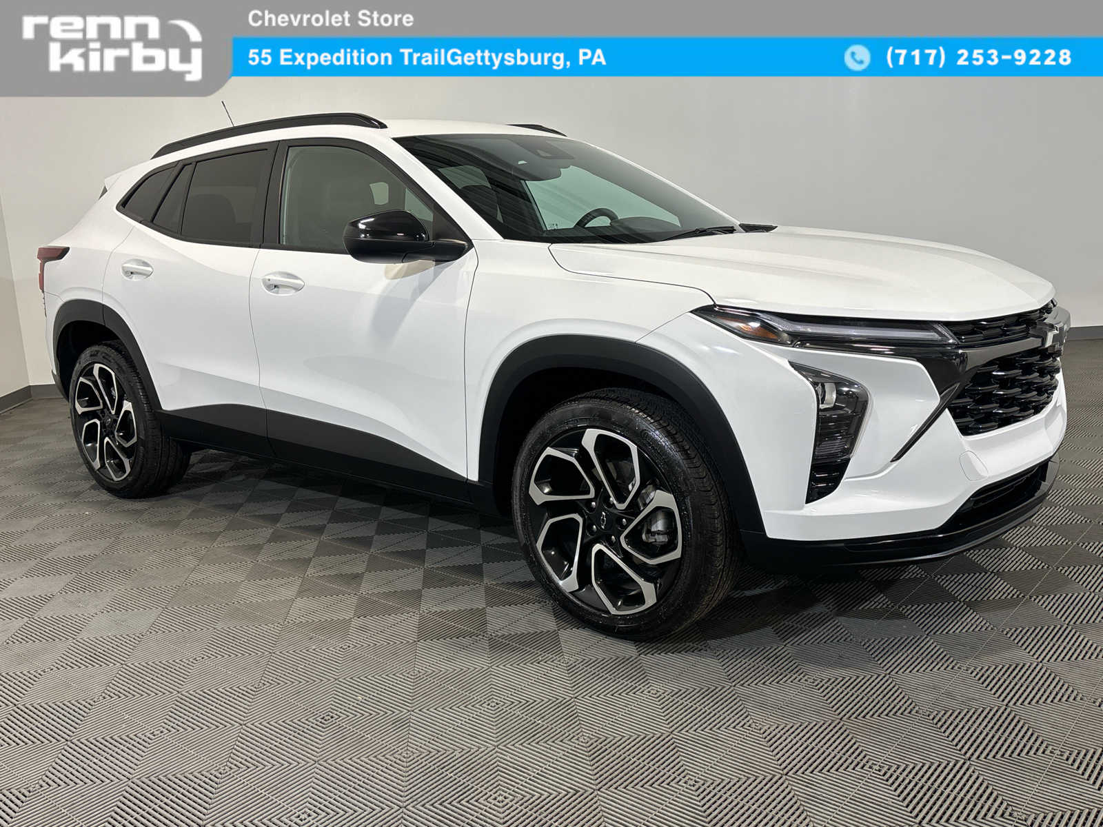 Summit White 2024 Chevrolet Trax RS with 2RS FWD SUV / Crossover Front-Wheel Drive 6-Speed Automatic