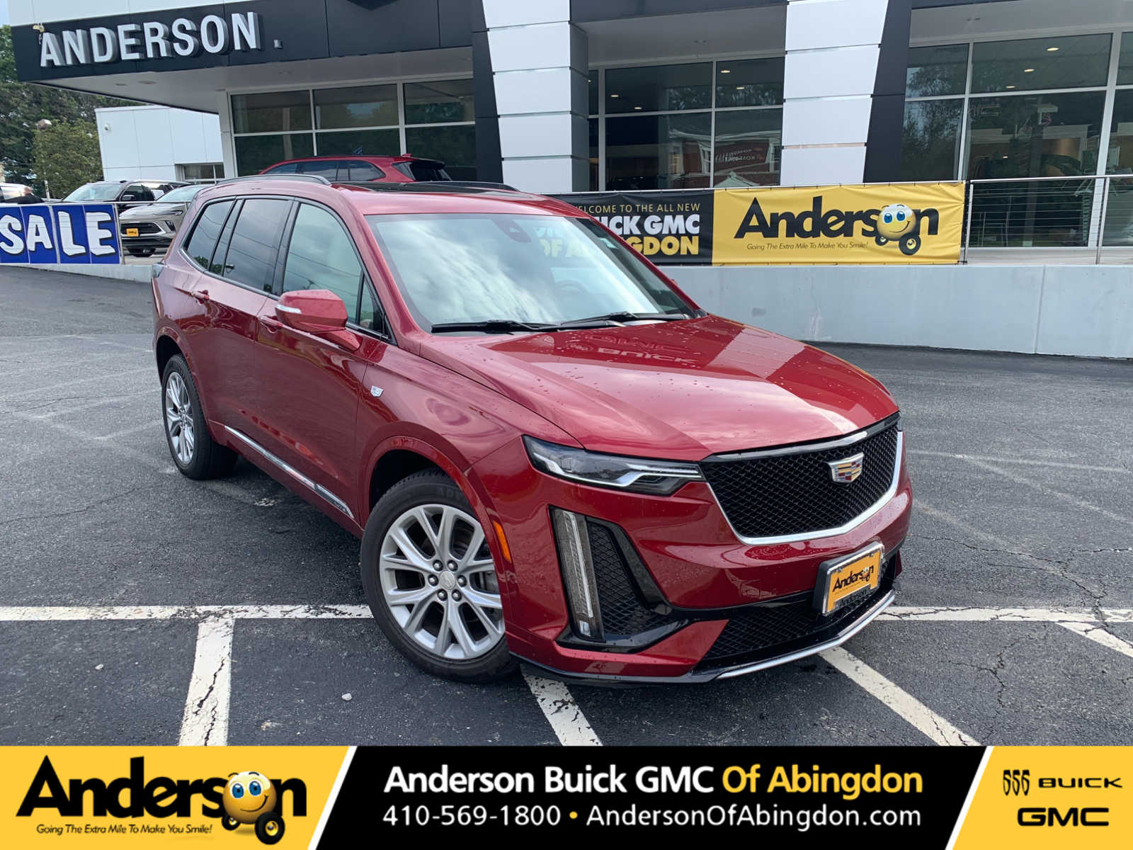 Red Horizon Tintcoat 2020 Cadillac XT6 SUV / Crossover Four-Wheel Drive 9-Speed Automatic