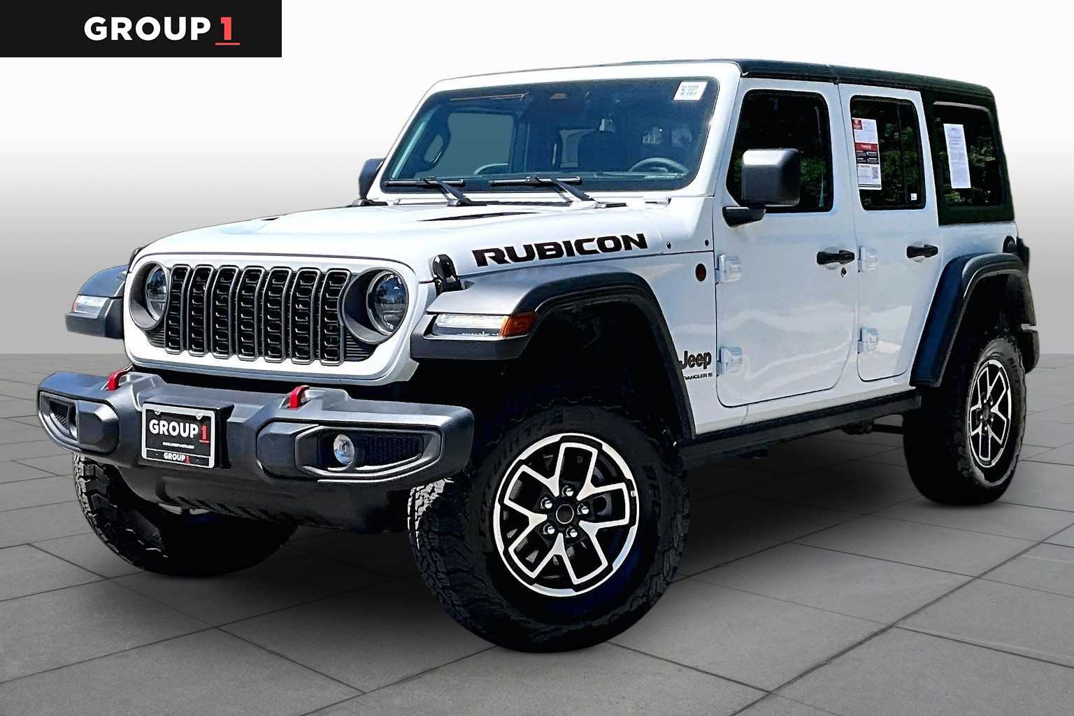 Bright White Clearcoat 2026 Jeep Wrangler Rubicon 4-Door 4WD SUV / Crossover Four-Wheel Drive 8-Speed Automatic