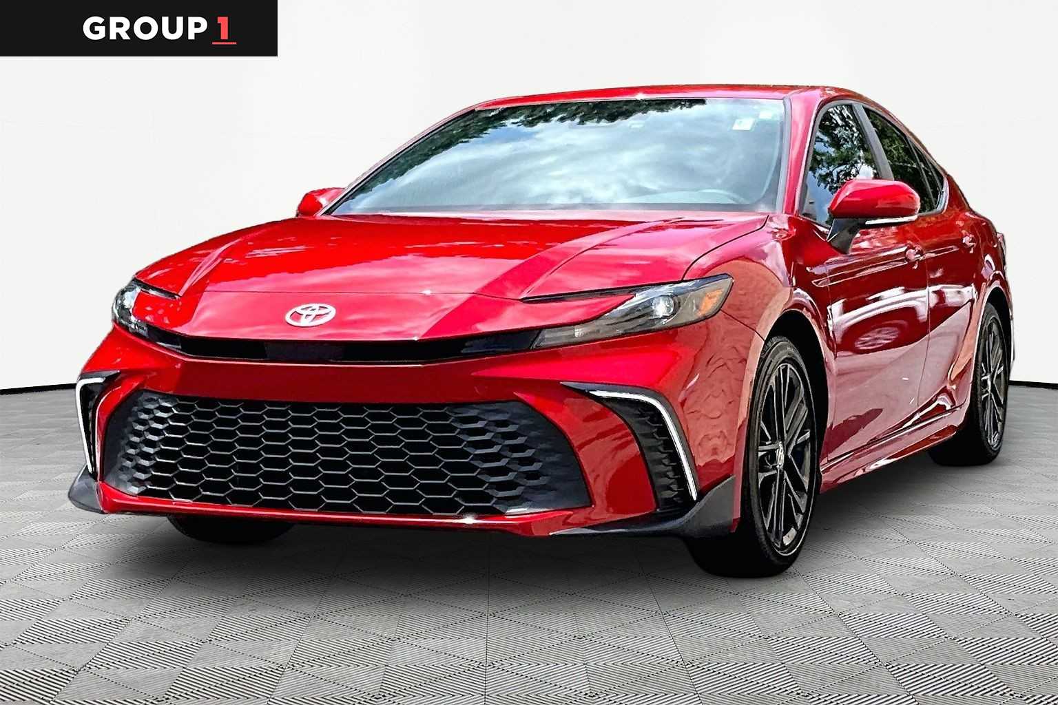 Supersonic Red 2026 Toyota Camry Sedan Front-Wheel Drive Continuously Variable Transmission