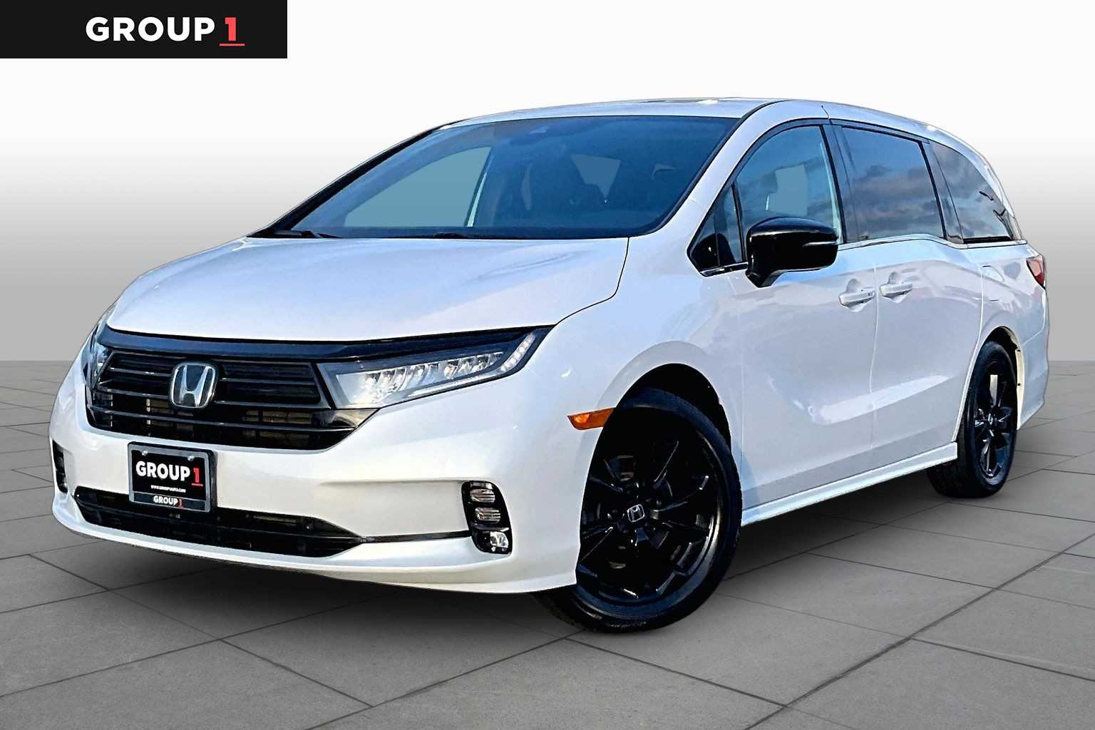 Platinum White Pearl 2023 Honda Odyssey Minivan Front-Wheel Drive Automatic
