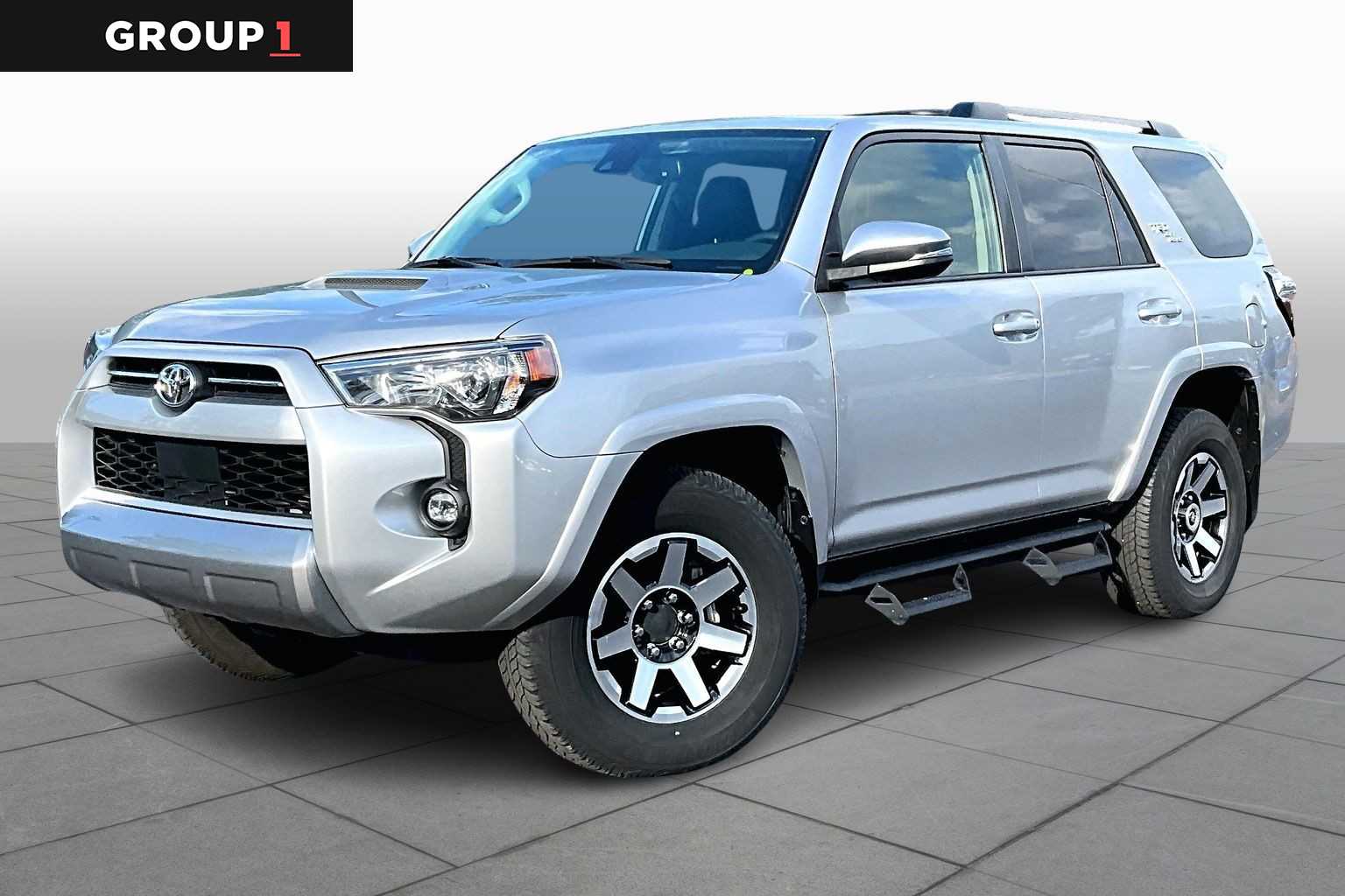 Classic Silver Metallic 2022 Toyota 4Runner TRD Off-Road Premium 4WD SUV / Crossover Four-Wheel Drive 5-Speed Automatic