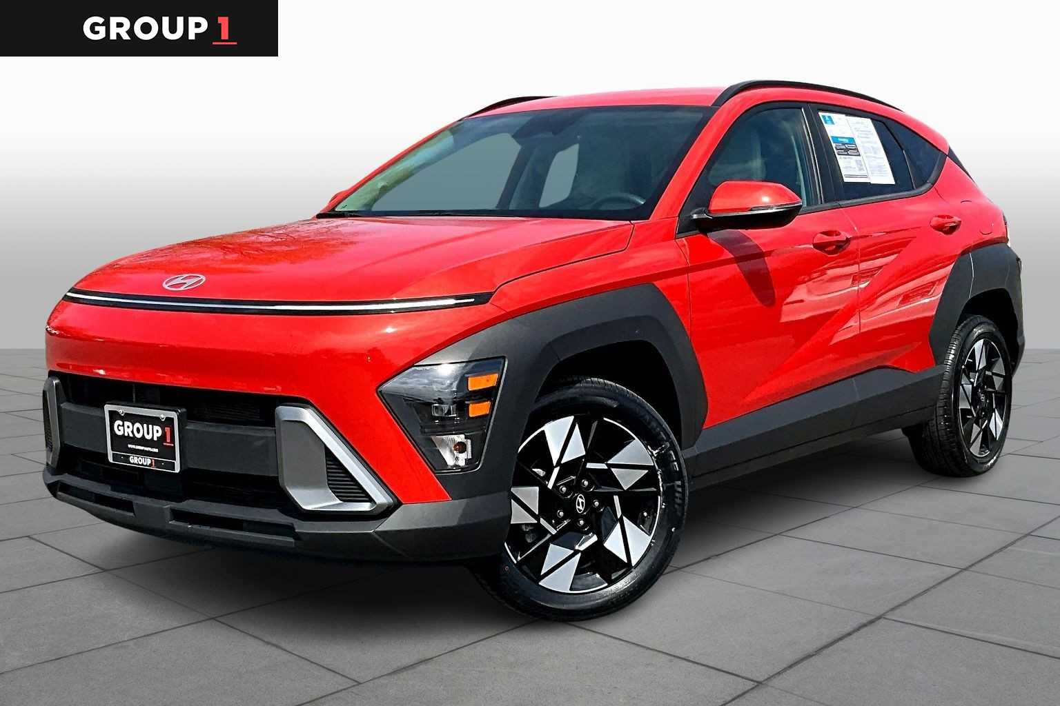 Soultronic Orange Pearl 2025 Hyundai Kona SEL AWD SUV / Crossover All-Wheel Drive Continuously Variable Transmission