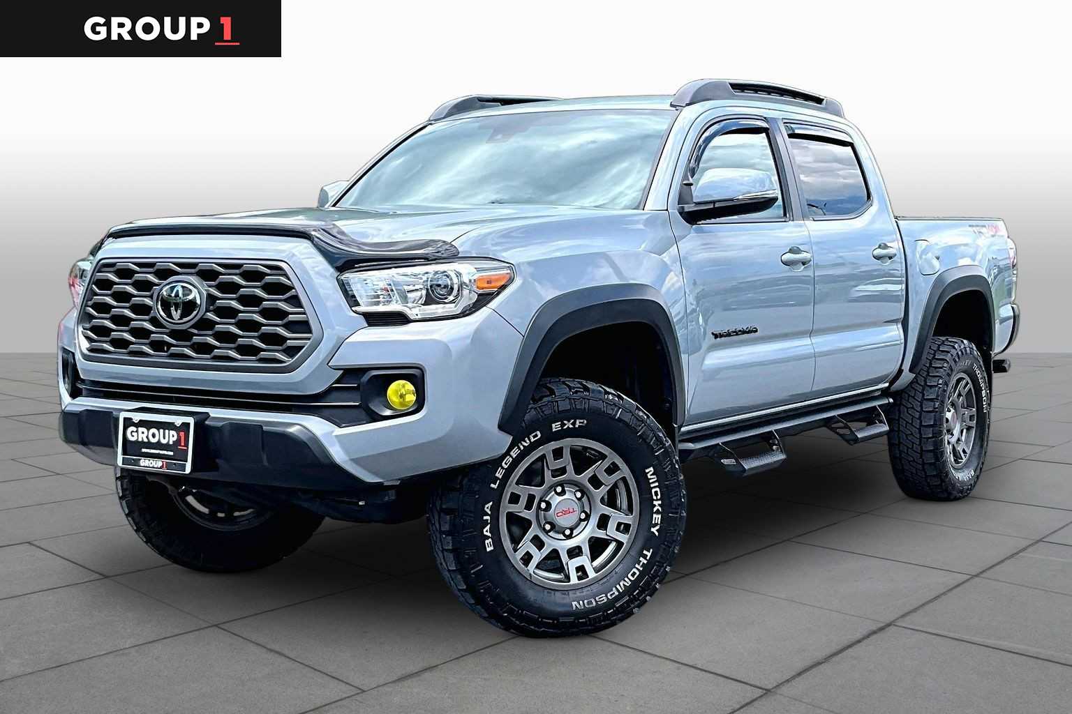 Cement 2021 Toyota Tacoma Pickup Truck Four-Wheel Drive Manual