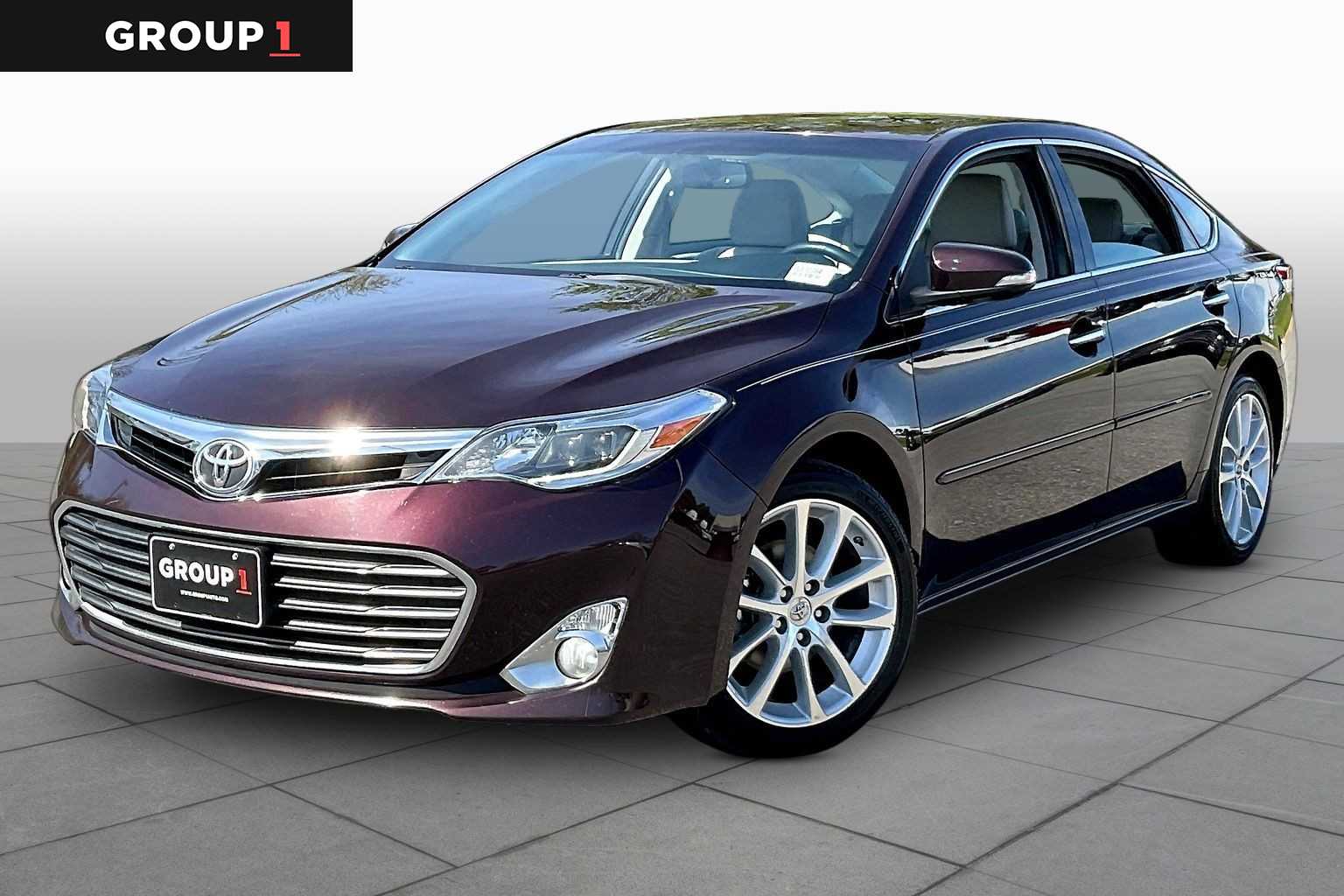 Red (Sizzling Crimson Mica) 2014 Toyota Avalon Limited Sedan Front-Wheel Drive 6-Speed Automatic