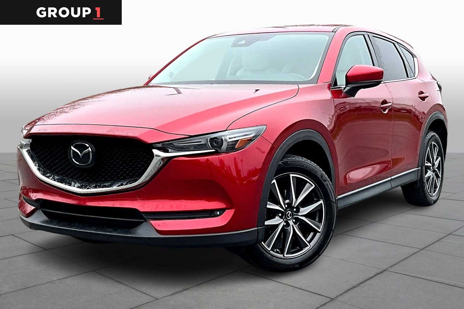 Red 2018 Mazda CX-5 Grand Touring FWD SUV / Crossover Front-Wheel Drive 6-Speed Automatic