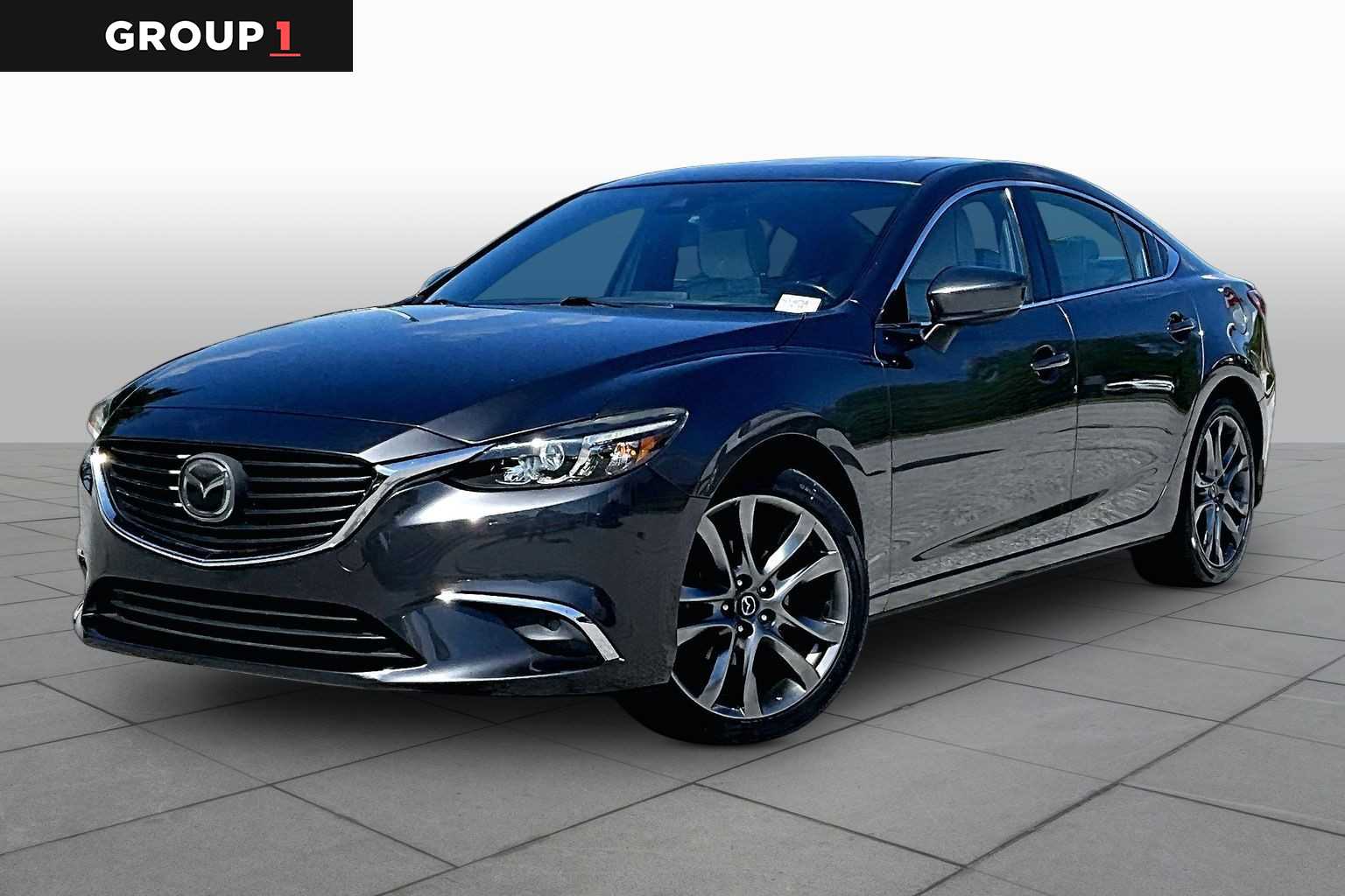 Machine Gray Metallic 2017 Mazda MAZDA6 Sedan Front-Wheel Drive 6-Speed Automatic