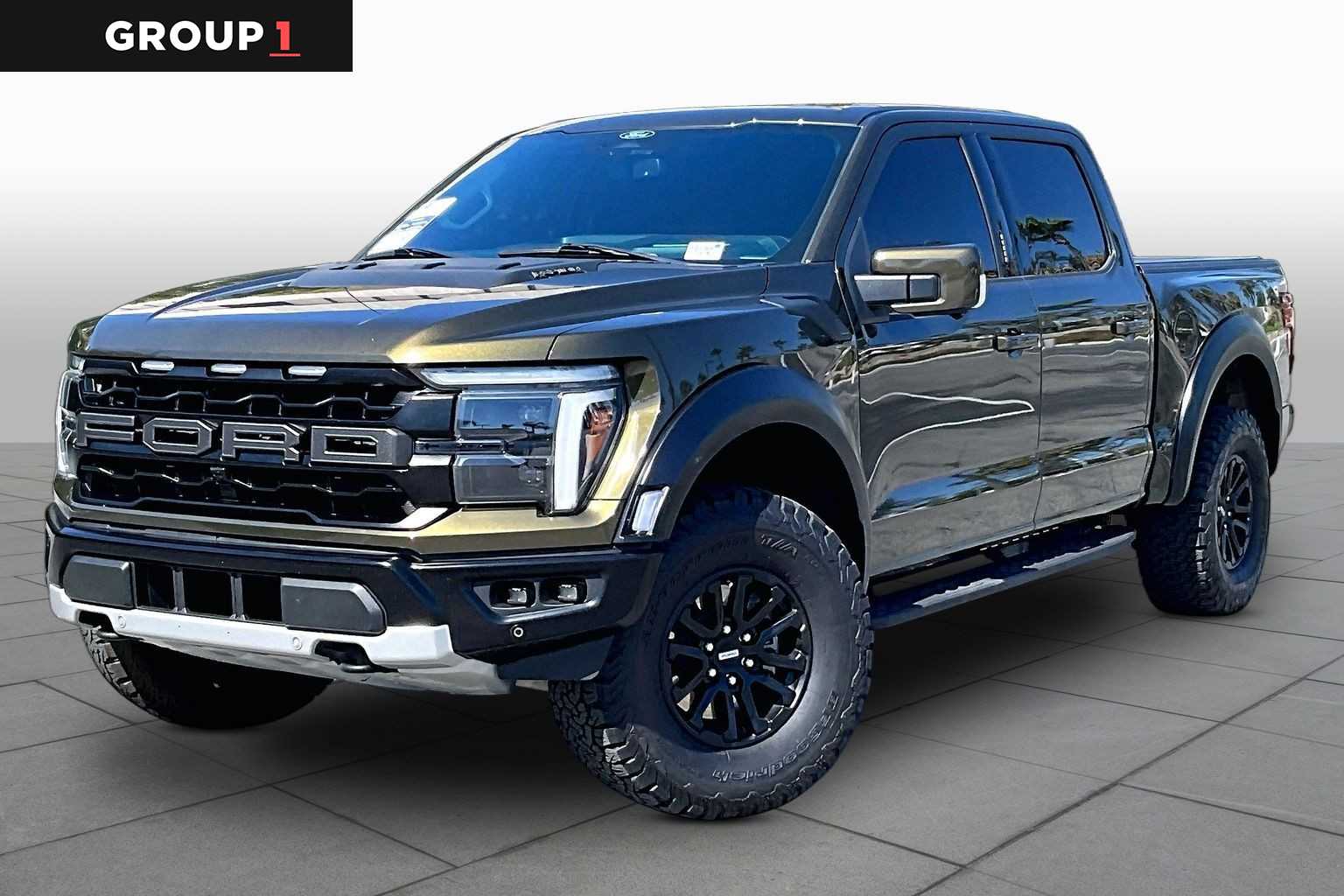 Shelter Green 2024 Ford F-150 Pickup Truck Four-Wheel Drive Automatic