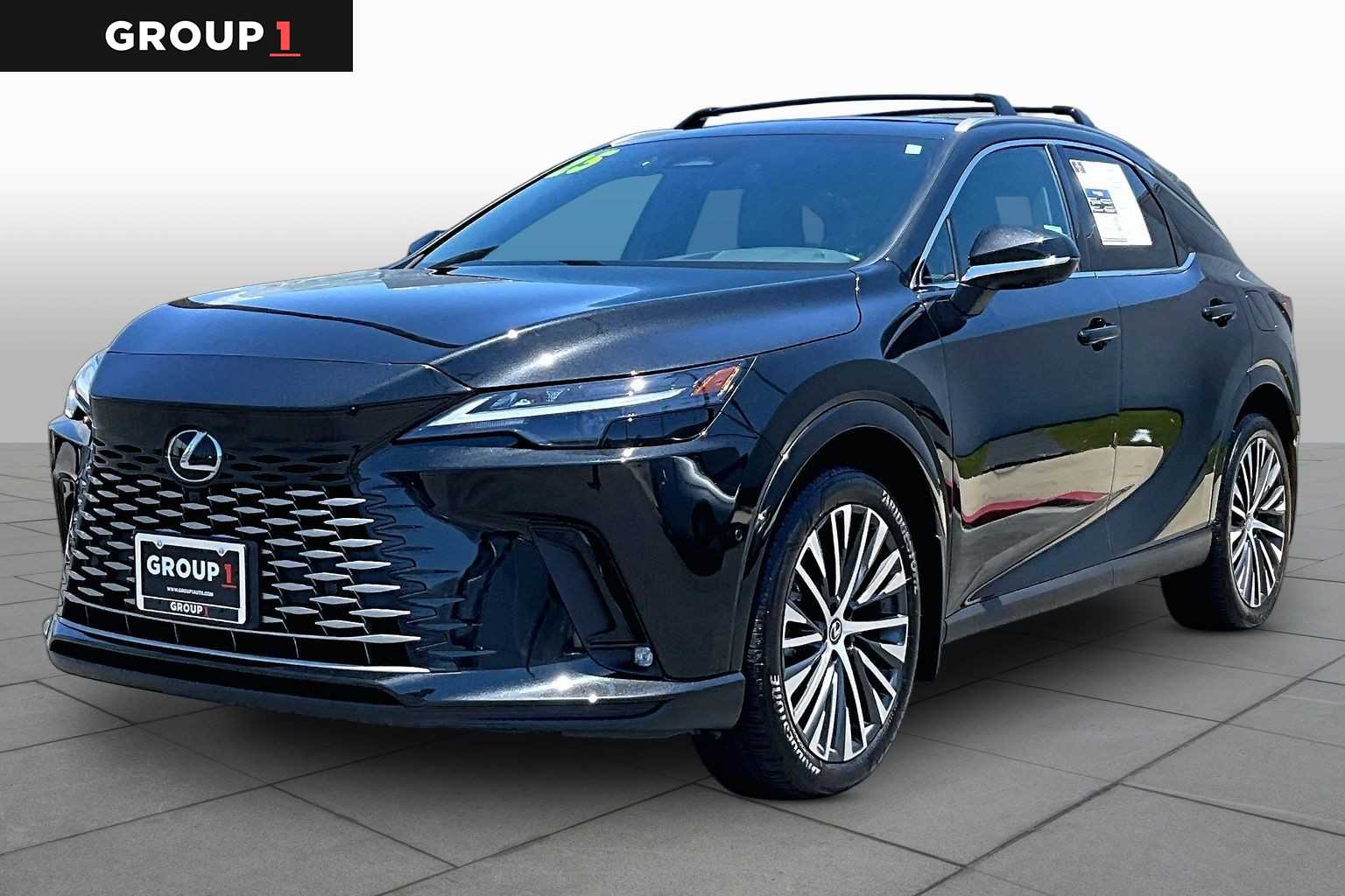 Black (Caviar) 2025 Lexus RX Hybrid 350h Premium AWD SUV / Crossover All-Wheel Drive Continuously Variable Transmission