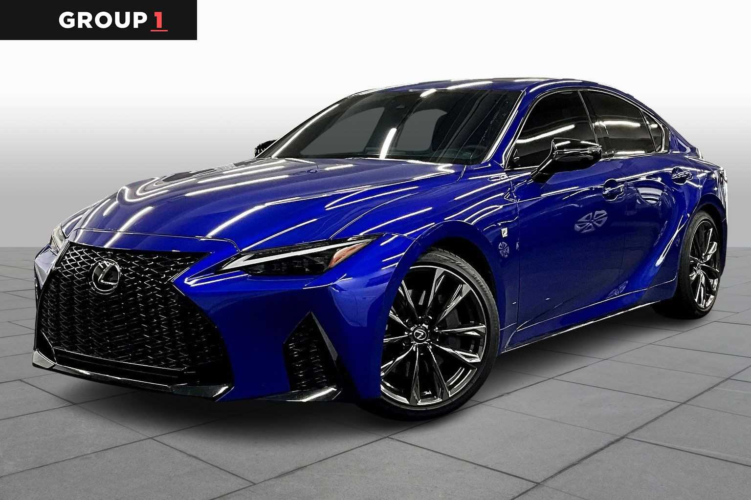 Ultrasonic Blue 2.0 2025 Lexus IS 350 F Sport RWD Sedan Rear-Wheel Drive 8-Speed Automatic