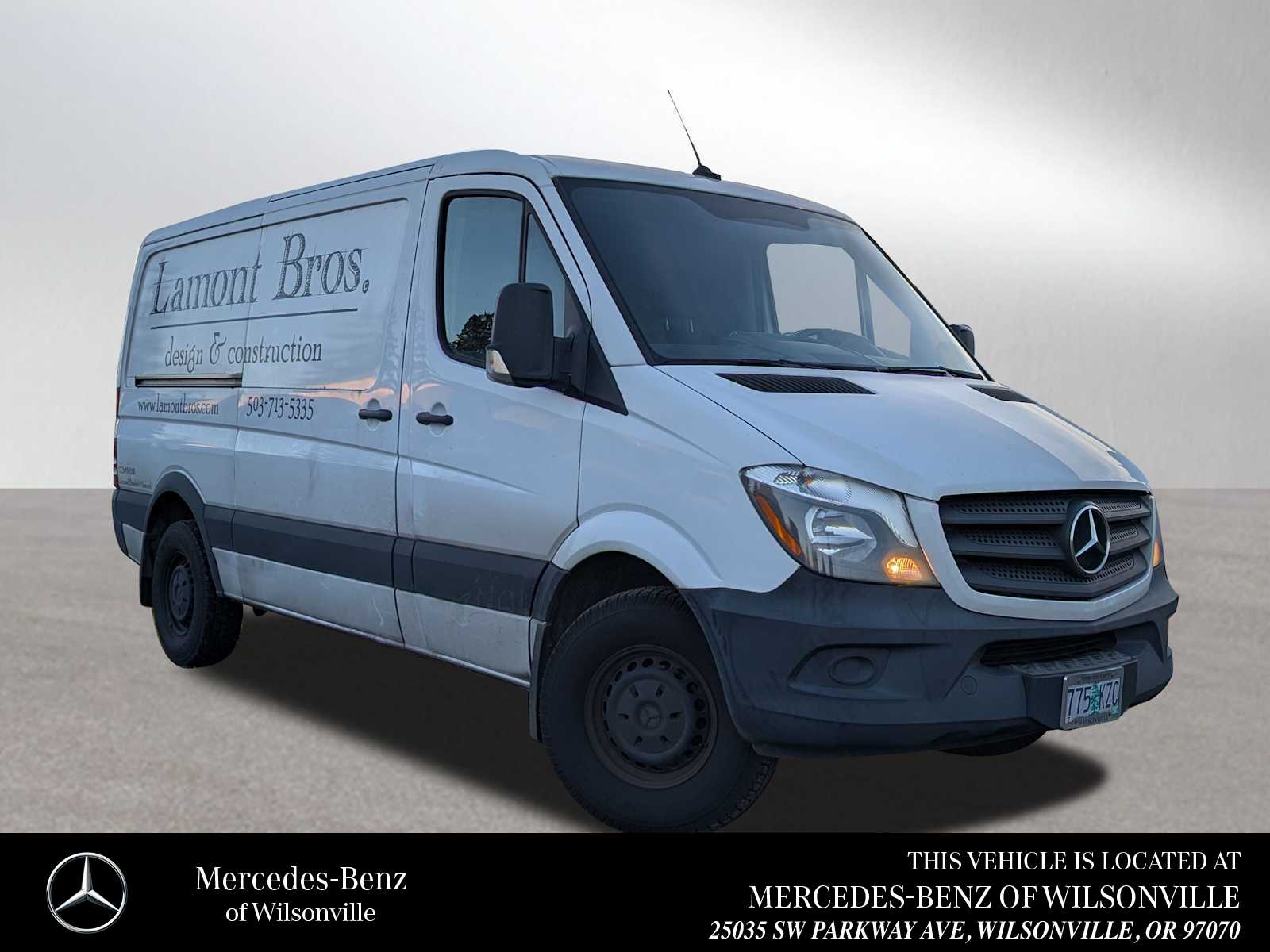 2018 Mercedes-Benz Sprinter Cargo 2500 144 V6 Worker RWD