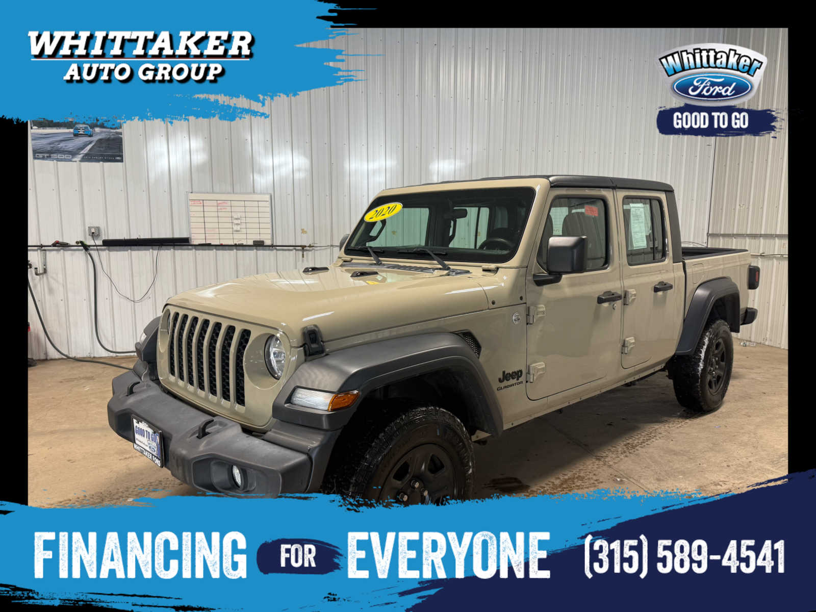 2020 Jeep Gladiator Sport - Gobi Clearcoat exterior view 1