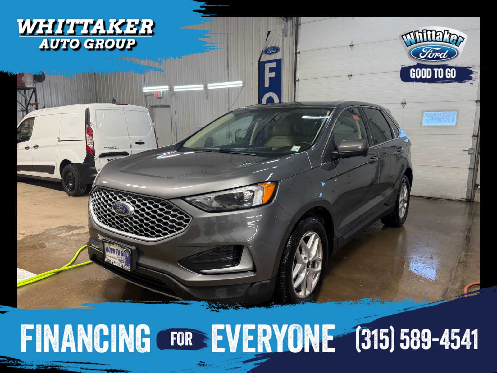 2024 Ford Edge SEL - Carbonized Gray Metallic exterior view 1
