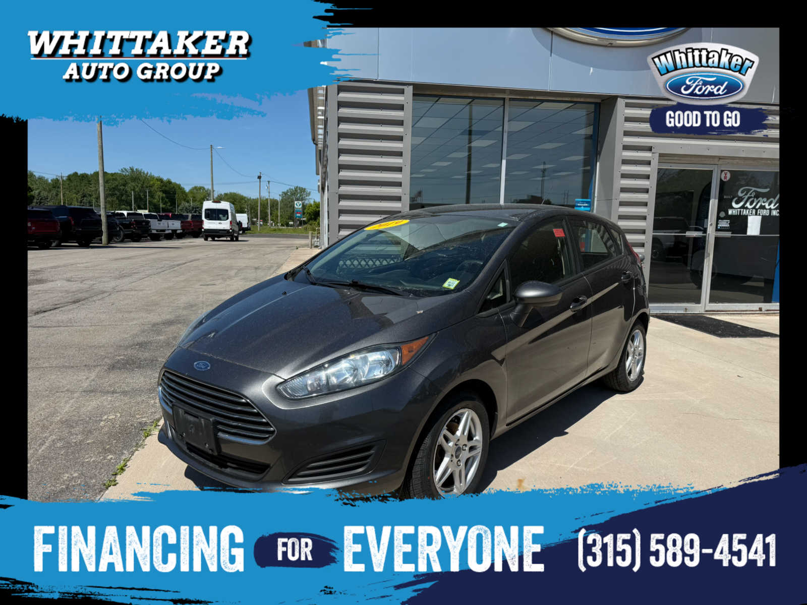 2019 Ford Fiesta SE - Magnetic Metallic exterior view 1
