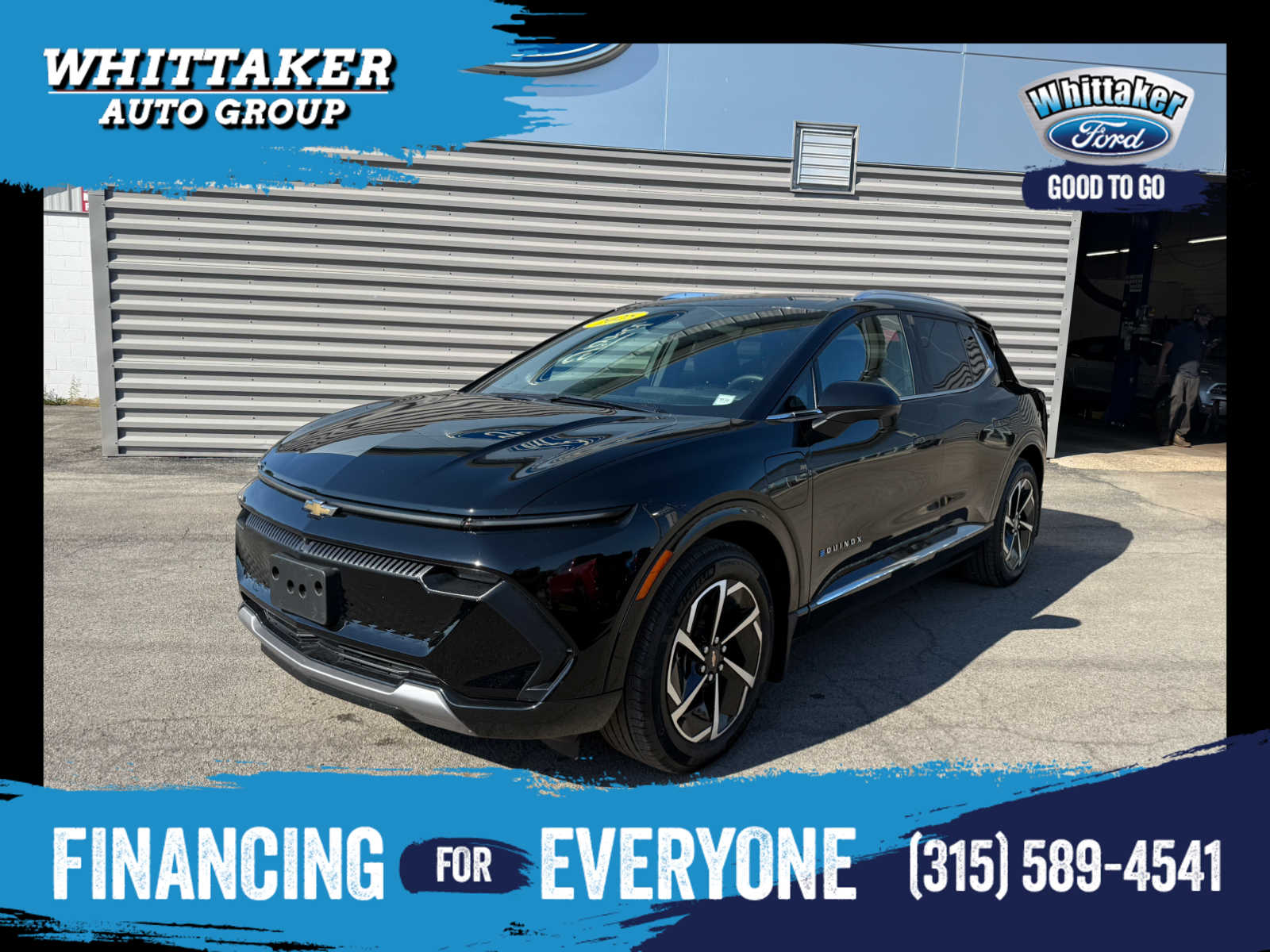 2025 Chevrolet Equinox EV LT - Black exterior view 1