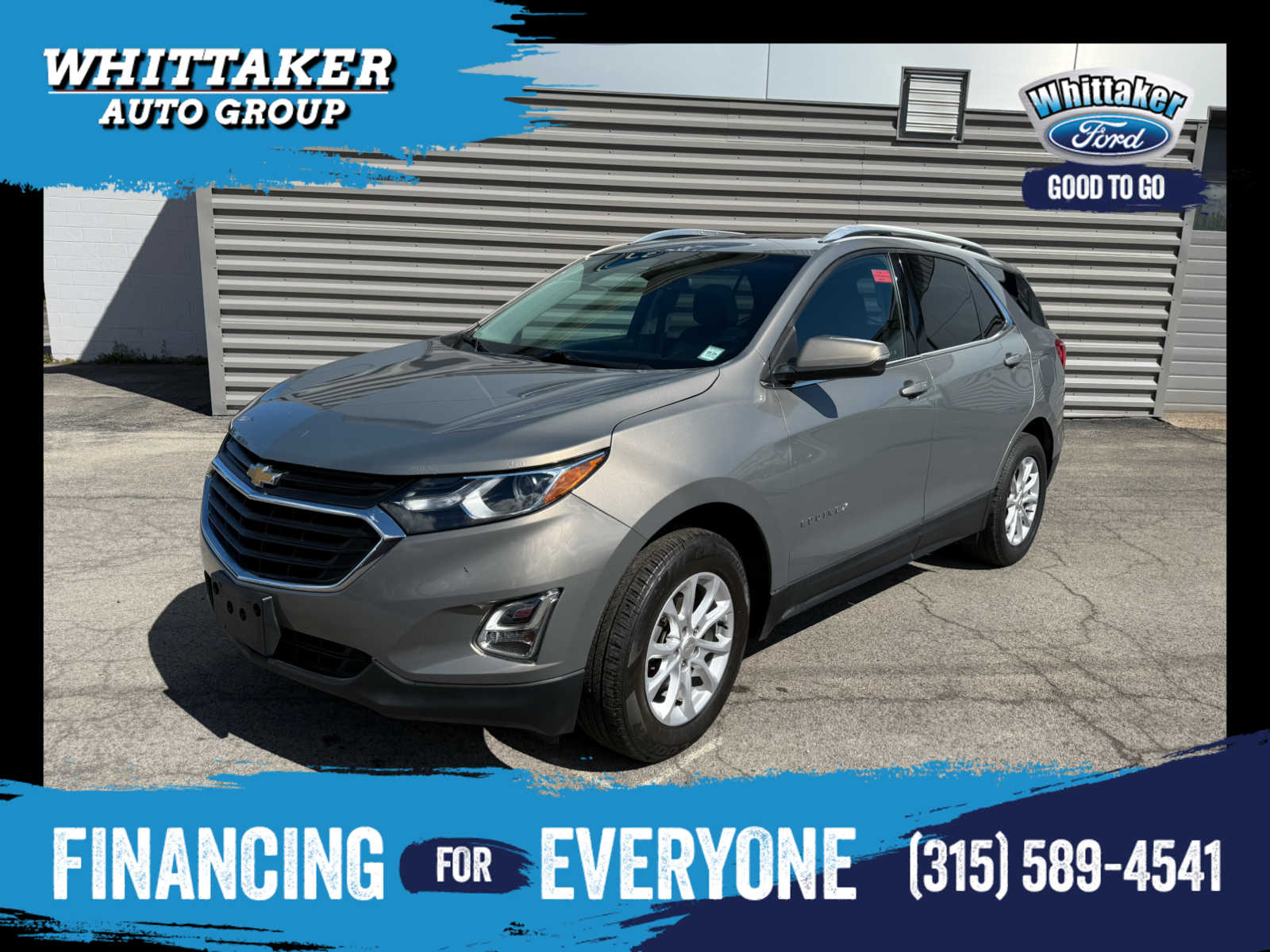 2019 Chevrolet Equinox LT - Pepperdust Metallic exterior view 1