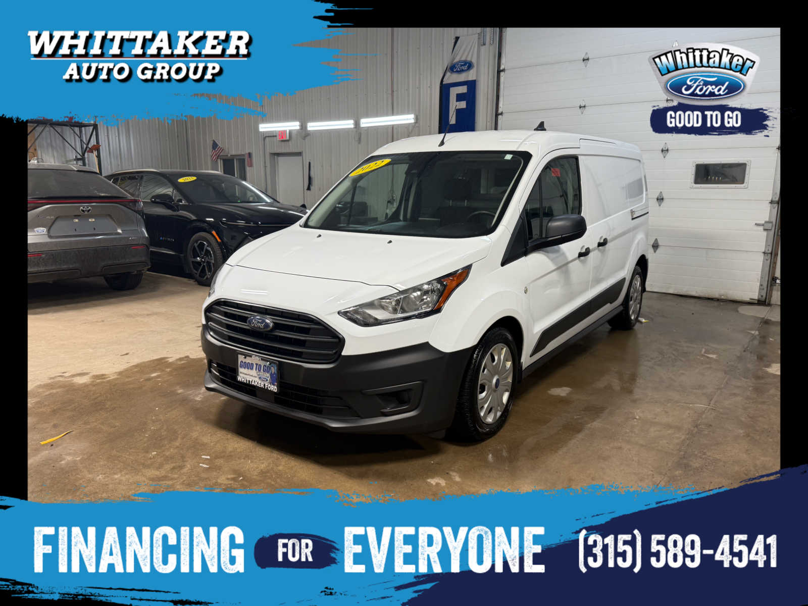 2022 Ford Transit Connect Van XL - Frozen White exterior view 1