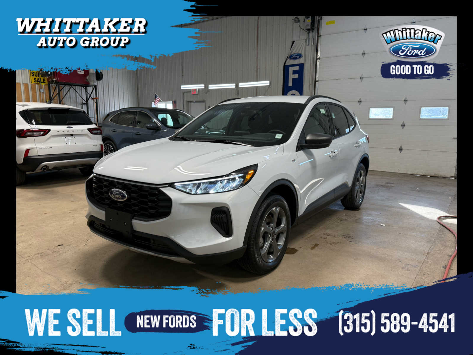 2025 Ford Escape ST-Line - Space Silver Metallic exterior view 1