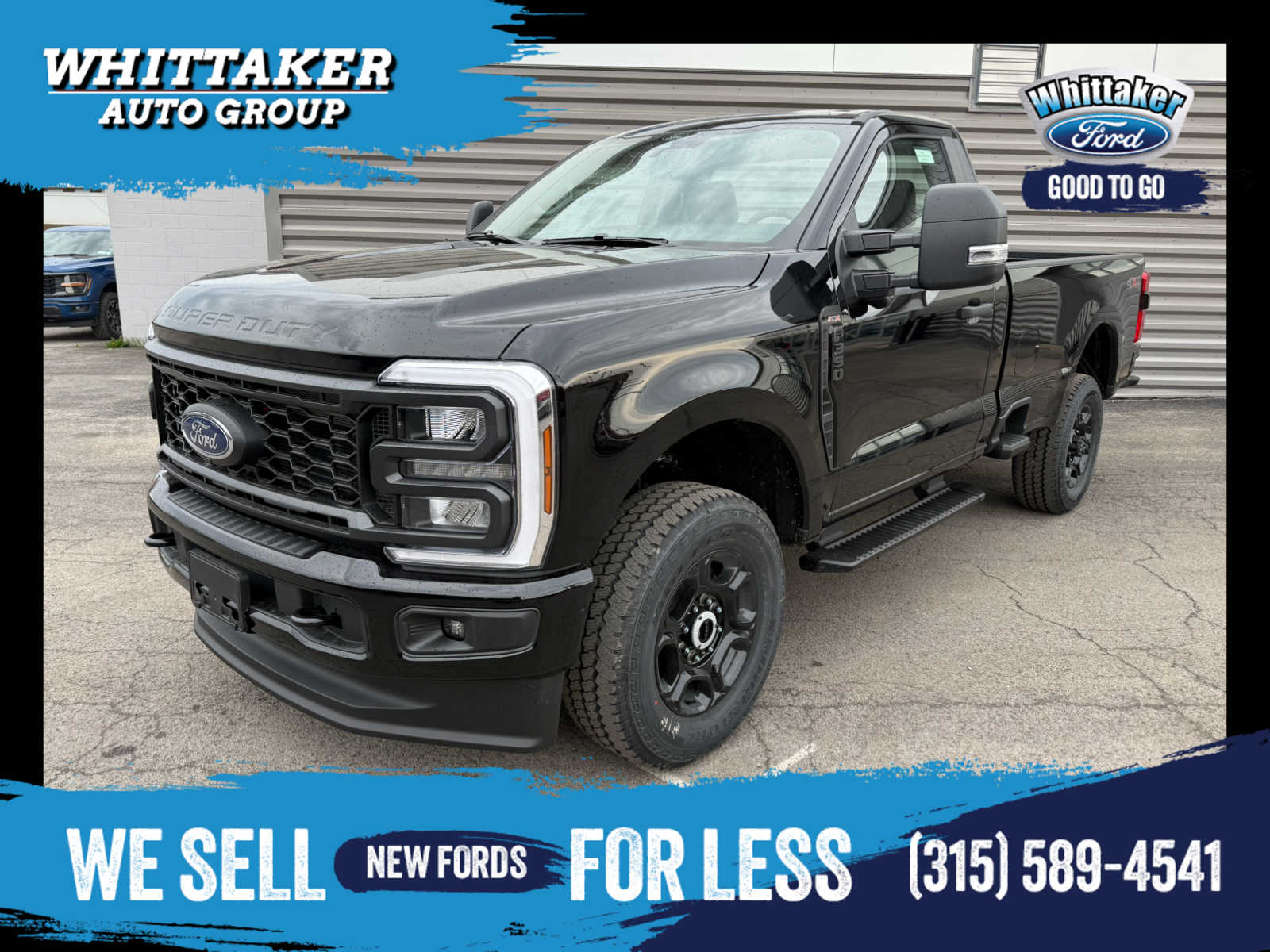 2025 Ford Super Duty F-350 SRW XL - Agate Black Metallic exterior view 1