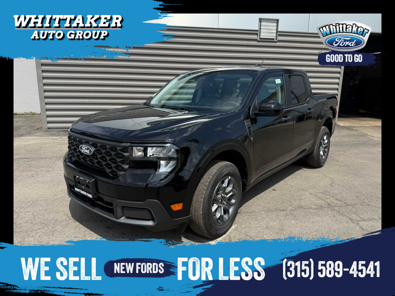 2025 Ford Maverick XLT - Shadow Black exterior view 1