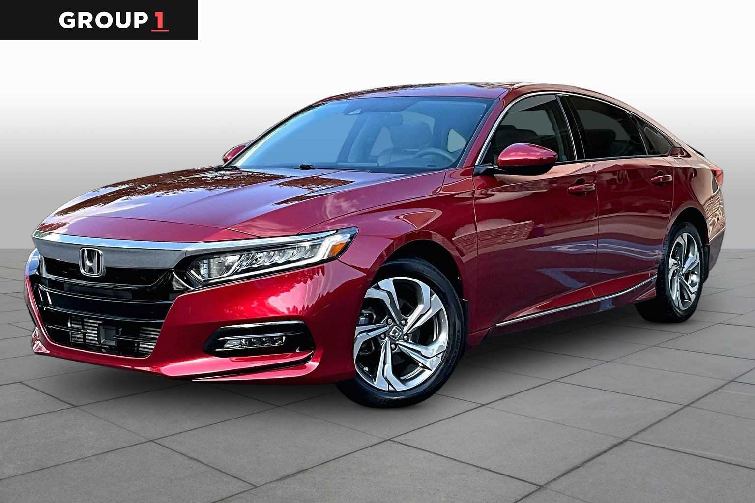 Radiant Red Metallic 2019 Honda Accord 1.5T EX FWD Sedan Front-Wheel Drive Continuously Variable Transmission