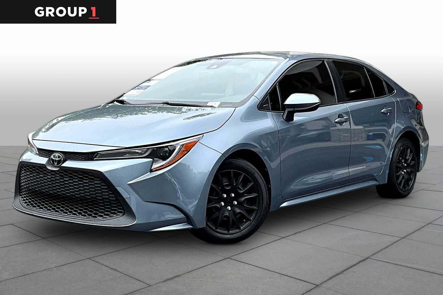 Celestite 2020 Toyota Corolla LE FWD Sedan Front-Wheel Drive Continuously Variable Transmission