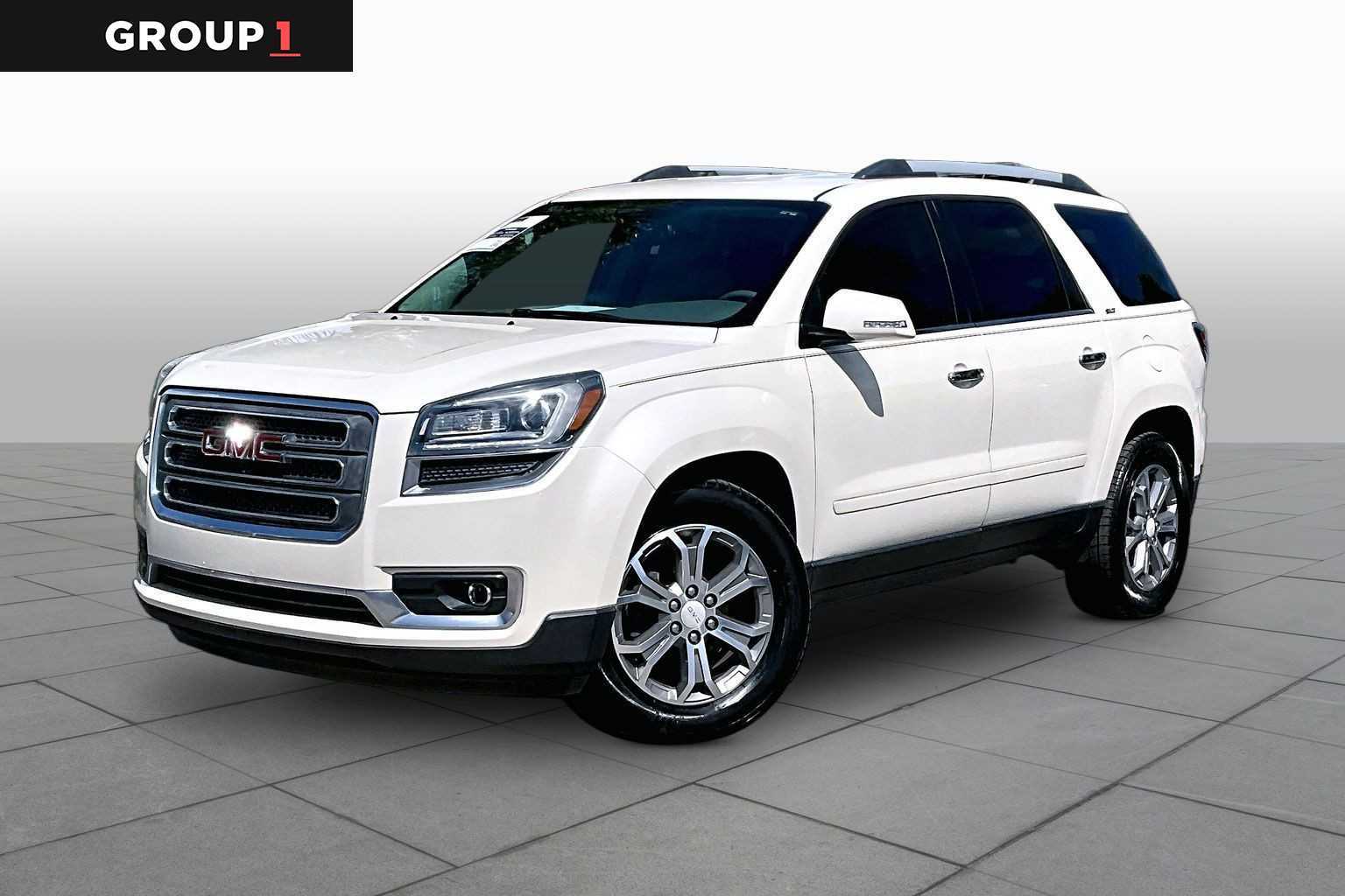 White Diamond Tricoat 2015 GMC Acadia SUV / Crossover Front-Wheel Drive 6-Speed Automatic