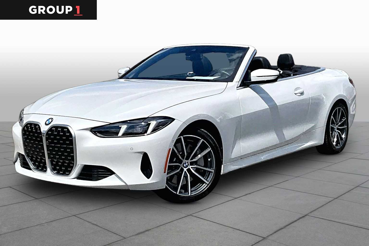 Mineral White Metallic 2025 BMW 4 Series 430i Convertible RWD Convertible Rear-Wheel Drive 8-Speed Automatic