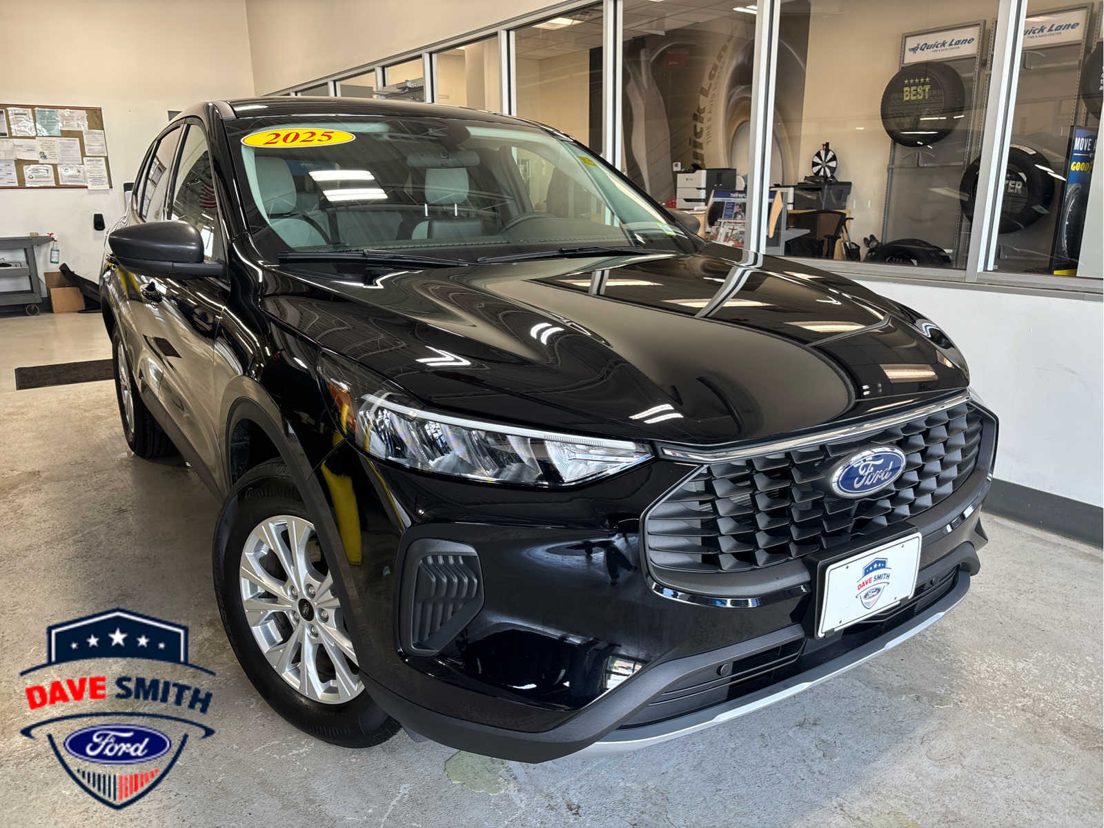 Agate Black 2025 Ford Escape SUV / Crossover All-Wheel Drive 8-Speed Automatic