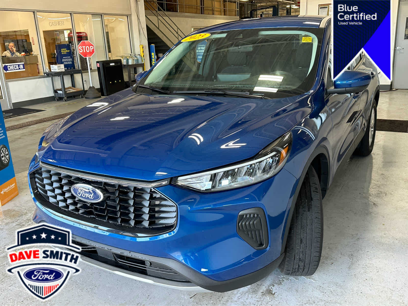 Atlas Blue 2023 Ford Escape SUV / Crossover All-Wheel Drive 8-Speed Automatic