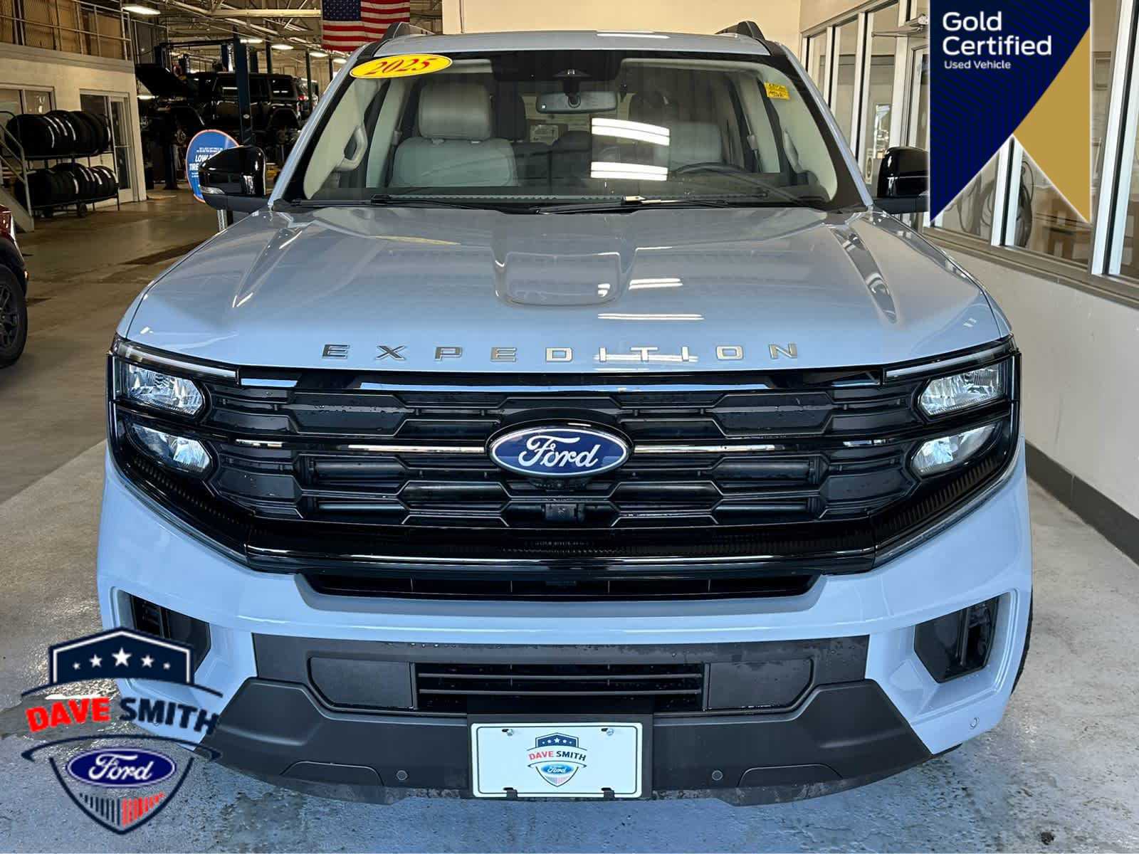 Glacier Gray Metallic Tri-Coat 2025 Ford Expedition SUV / Crossover Four-Wheel Drive Automatic