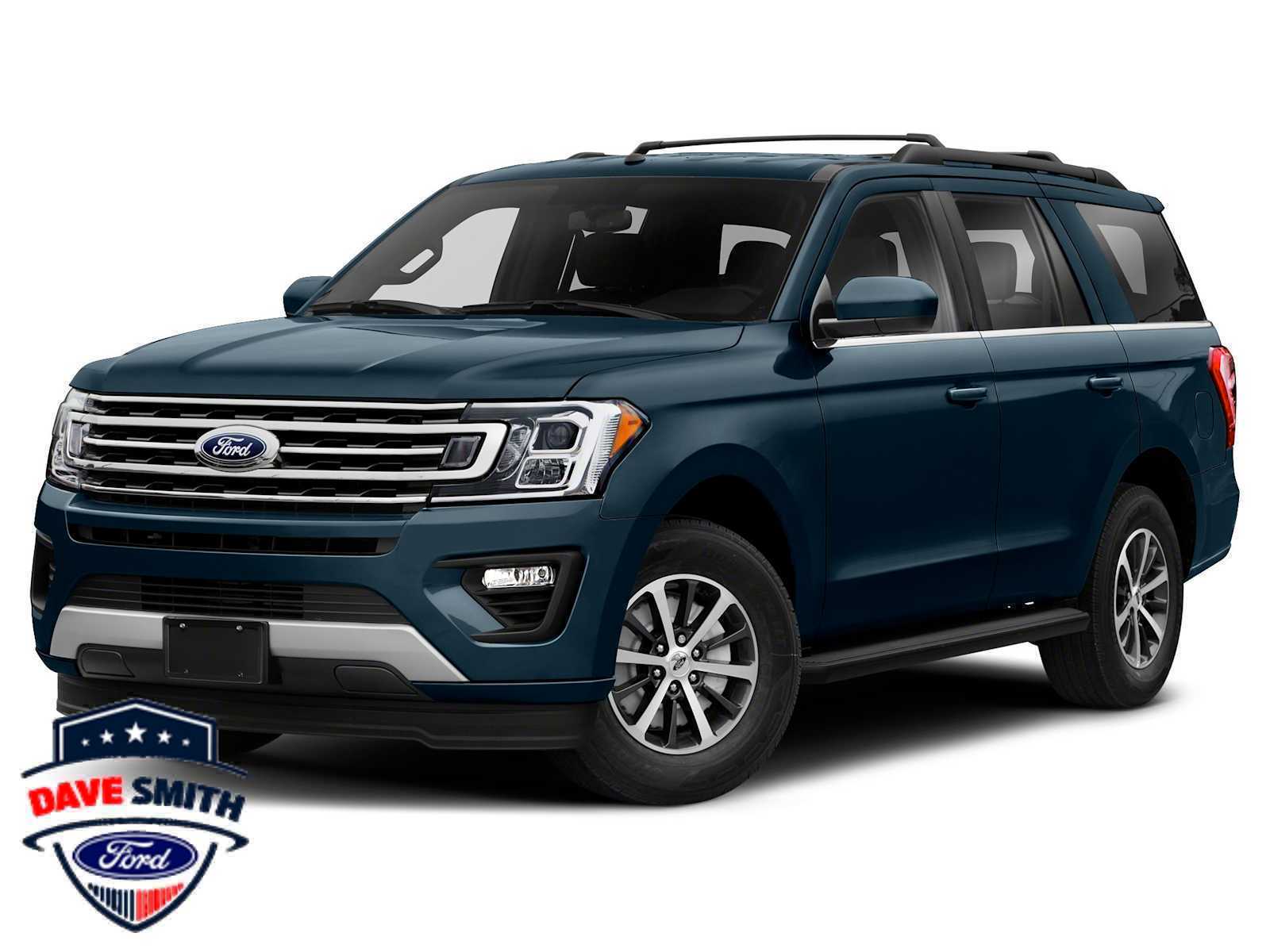 Blue Metallic 2019 Ford Expedition SUV / Crossover Four-Wheel Drive Automatic
