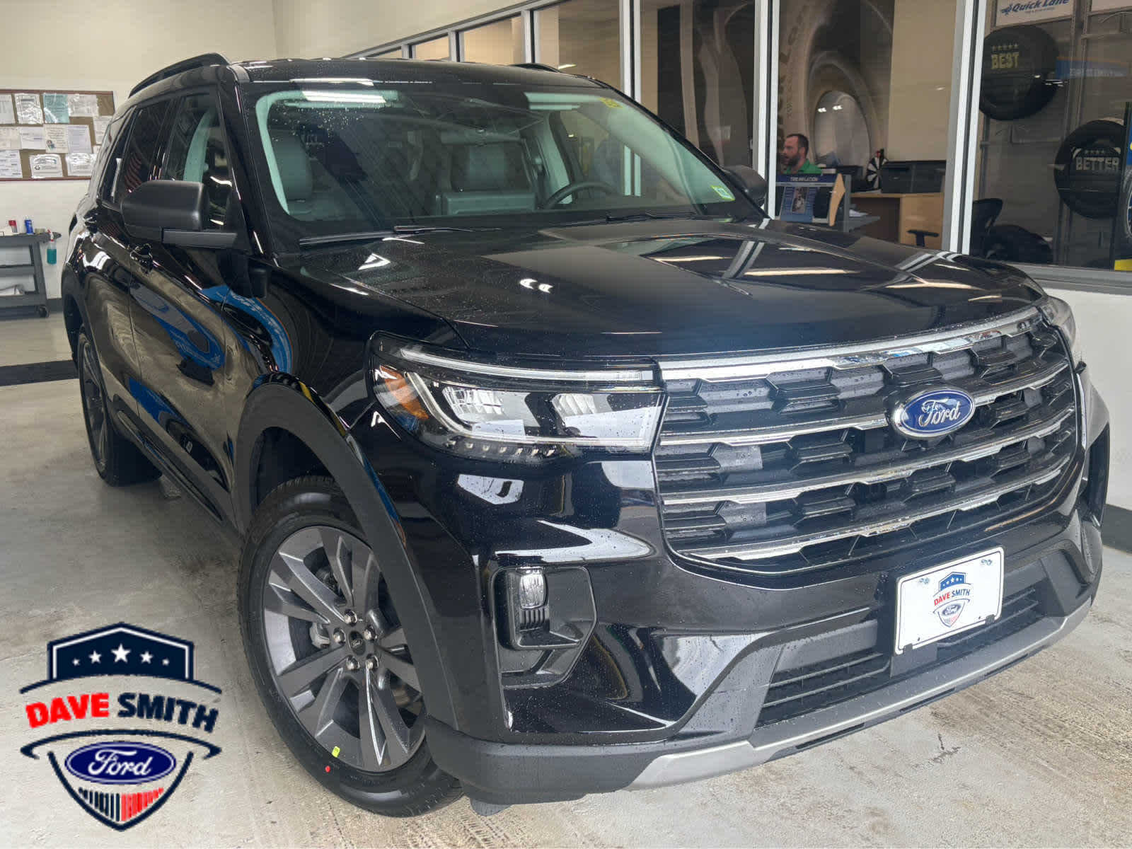 Agate Black Metallic 2026 Ford Explorer Active AWD SUV / Crossover All-Wheel Drive Automatic