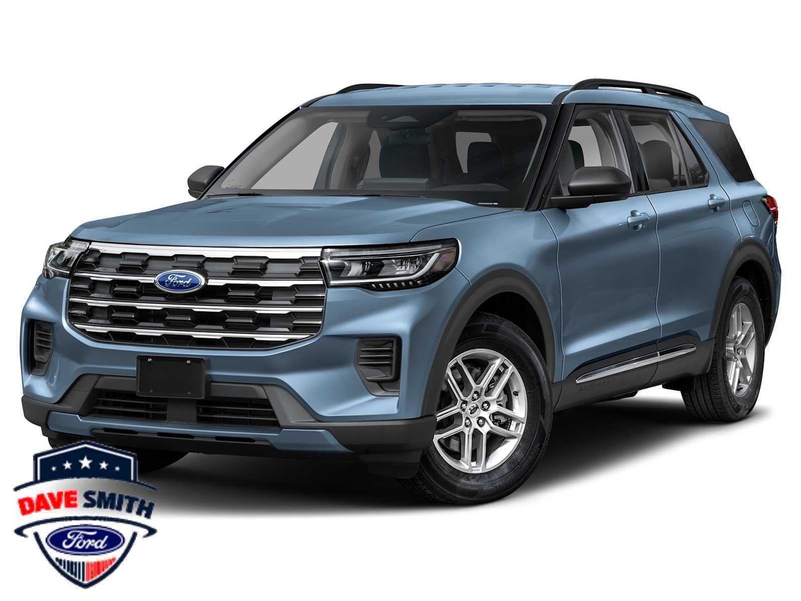 Vapor Blue Metallic 2026 Ford Explorer SUV / Crossover All-Wheel Drive Automatic