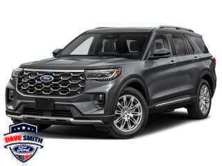 Agate Black Metallic 2027 Ford Explorer SUV / Crossover All-Wheel Drive Automatic