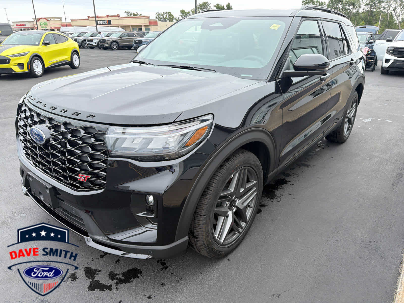 Agate Black Metallic 2026 Ford Explorer SUV / Crossover All-Wheel Drive Automatic