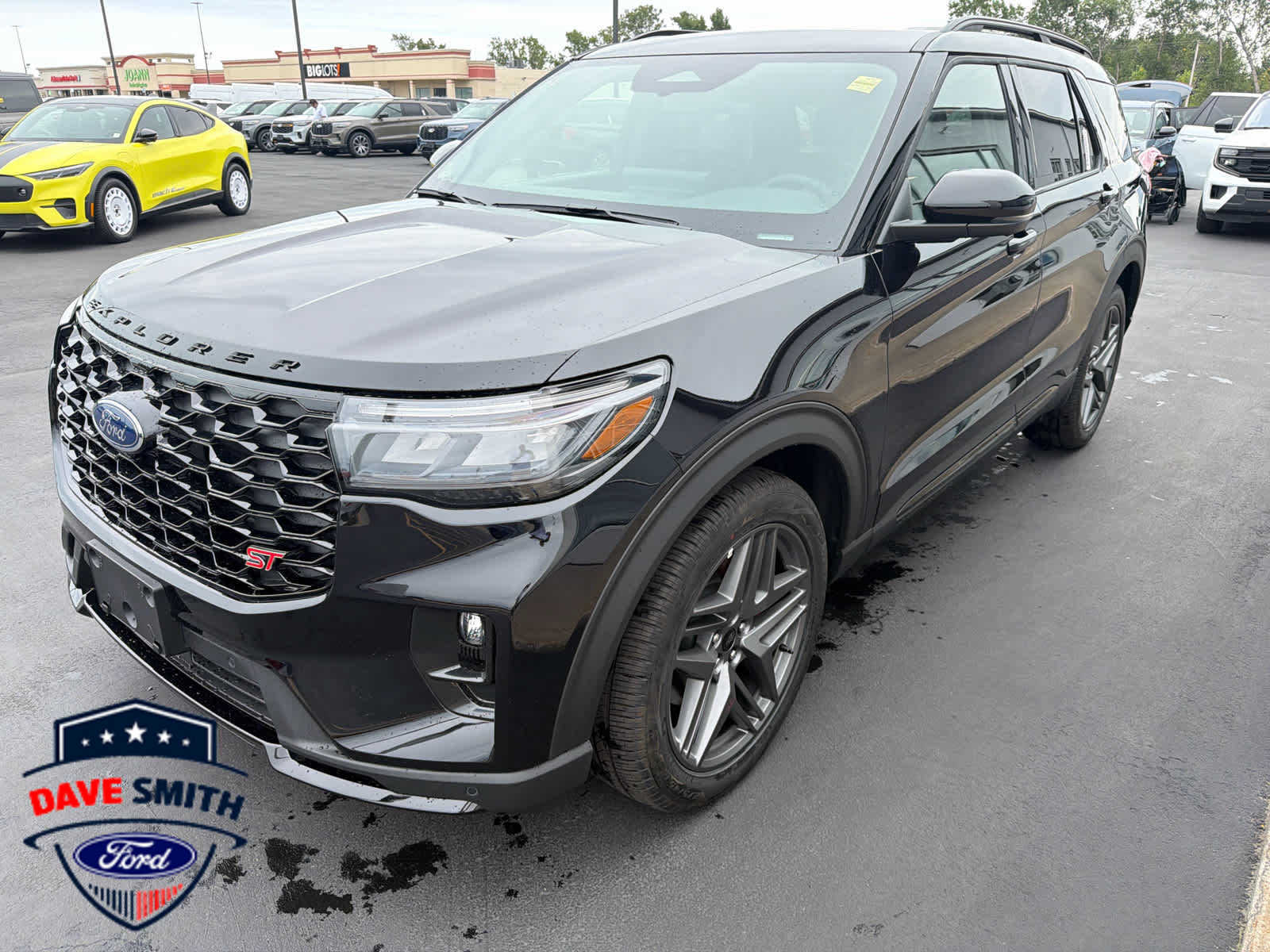 Agate Black Metallic 2026 Ford Explorer SUV / Crossover All-Wheel Drive Automatic