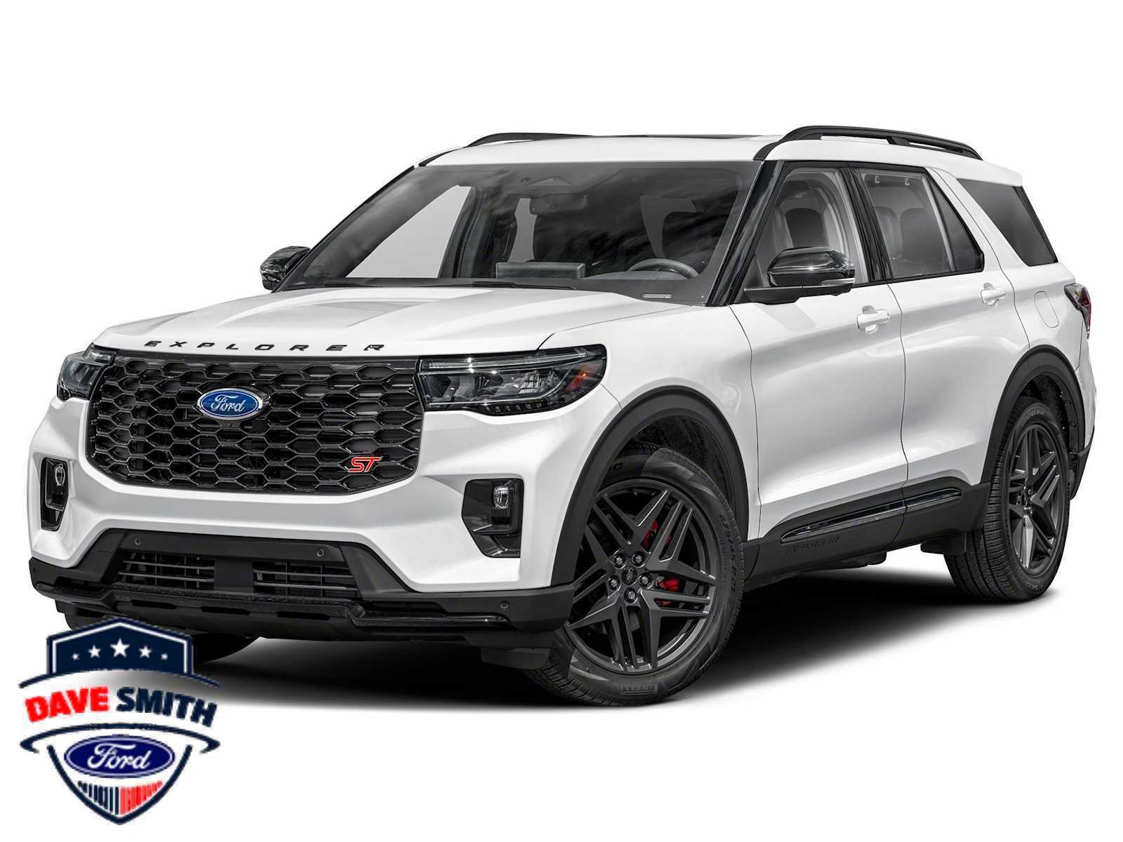 Space White Metallic 2026 Ford Explorer SUV / Crossover All-Wheel Drive Automatic